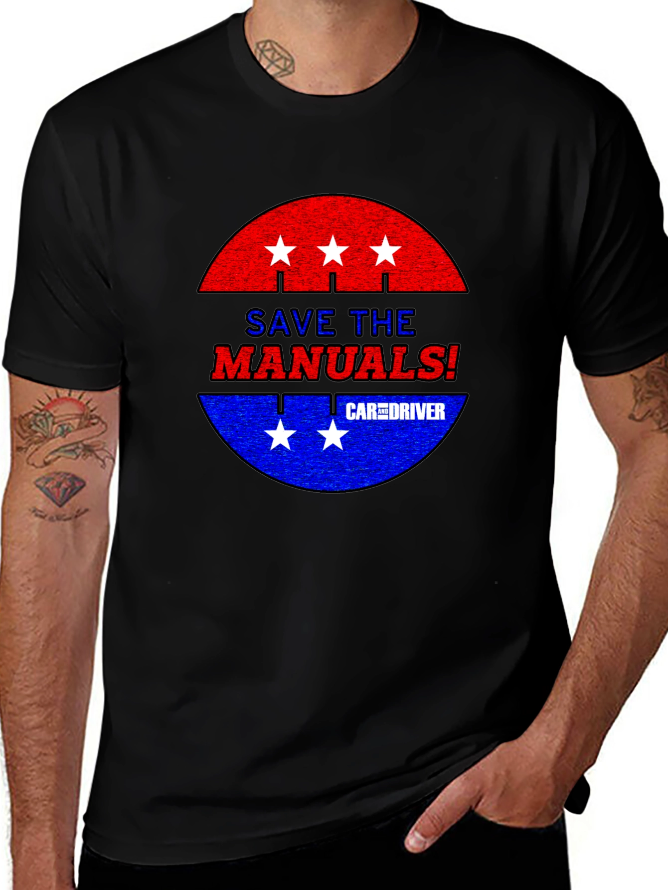 Save the Manuals Graphic Tee