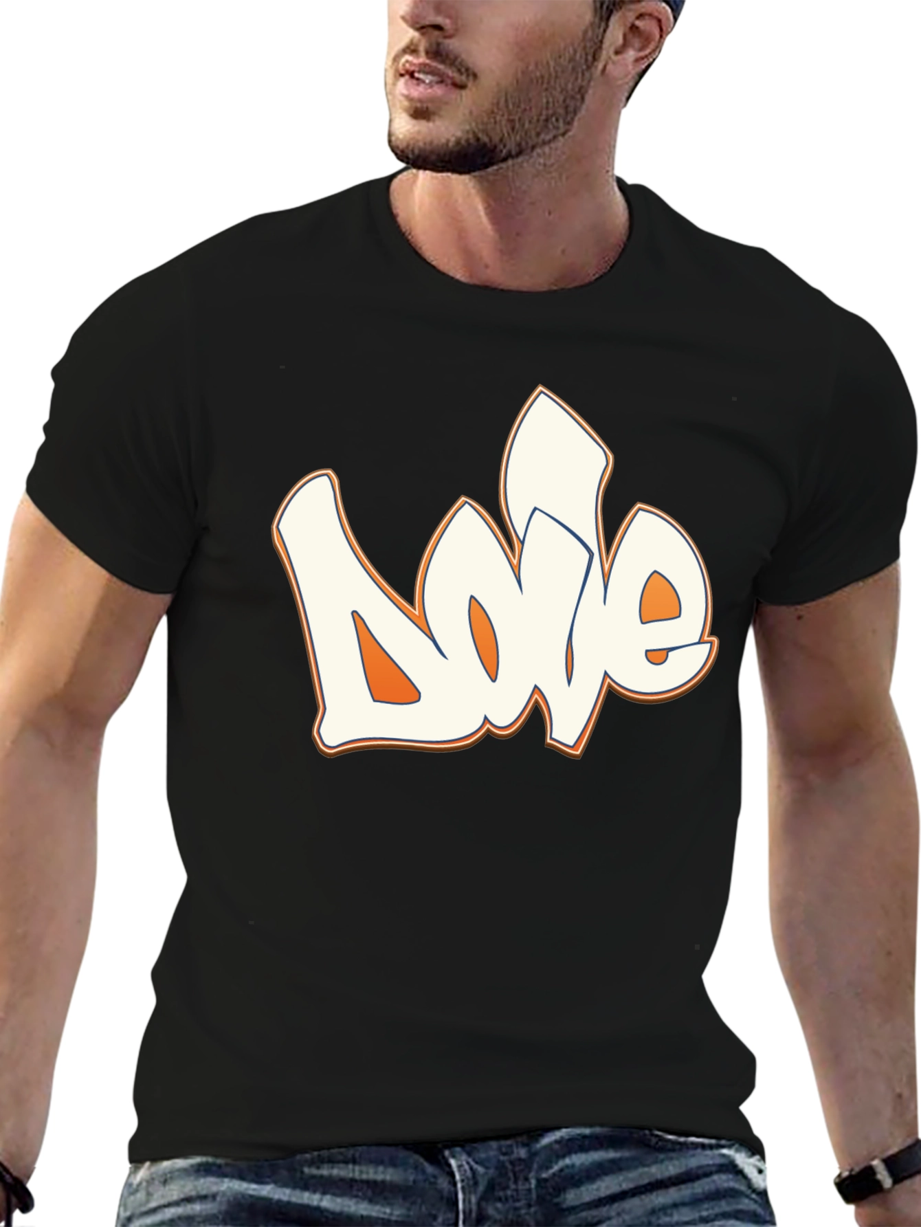 Dope Graphic Print Black T-Shirt