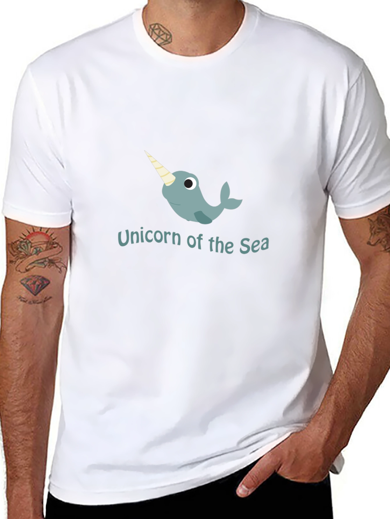 Unicorn of the Sea Graphic T-Shirt
