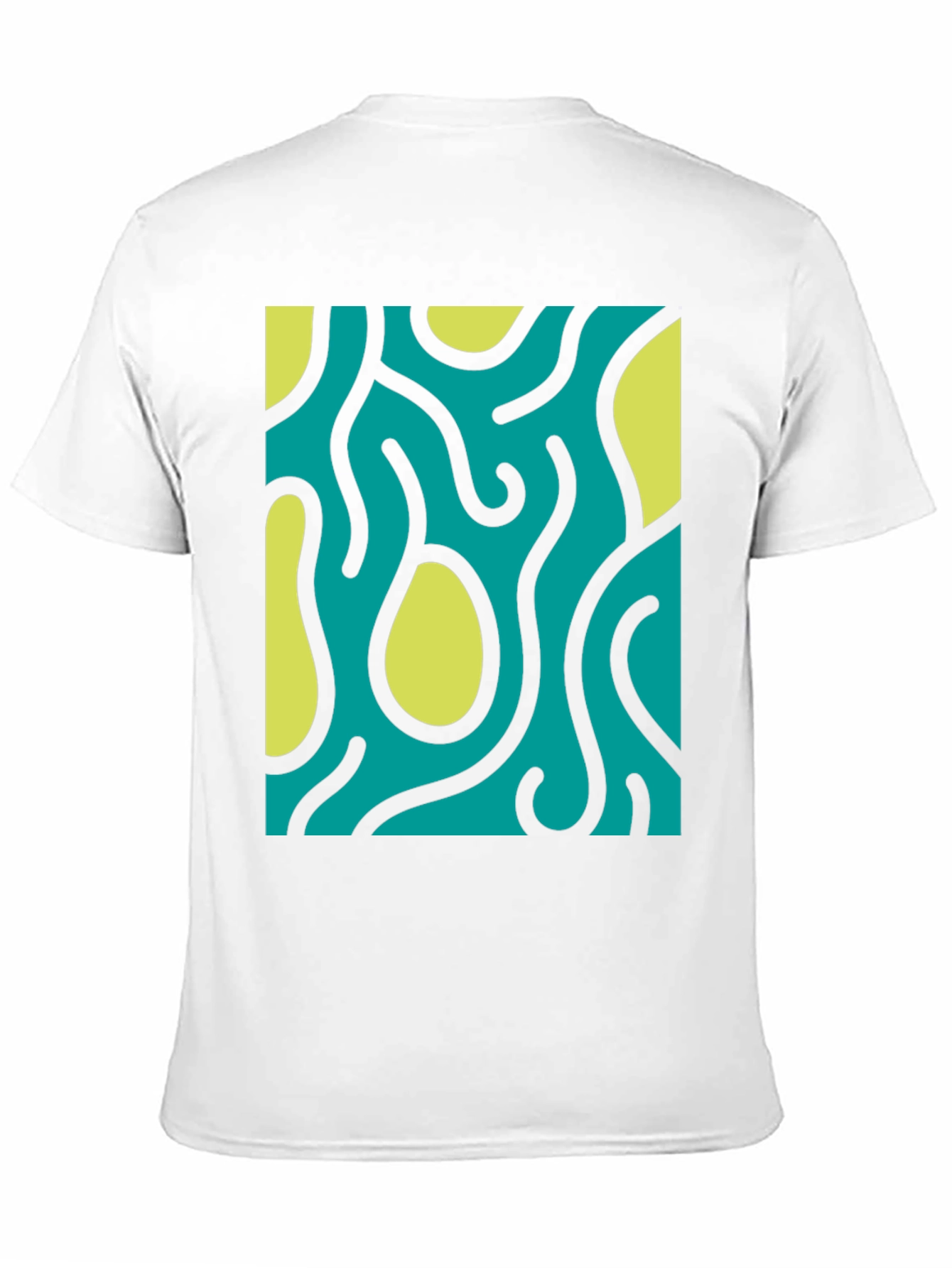 Abstract Pattern Graphic T-Shirt - Stylish Casual Wear