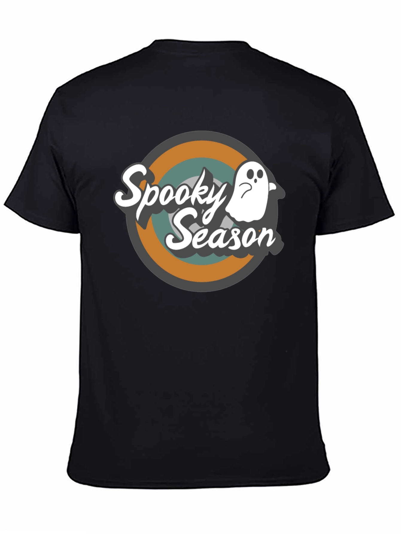 Spooky Season Ghost Graphic T-Shirt