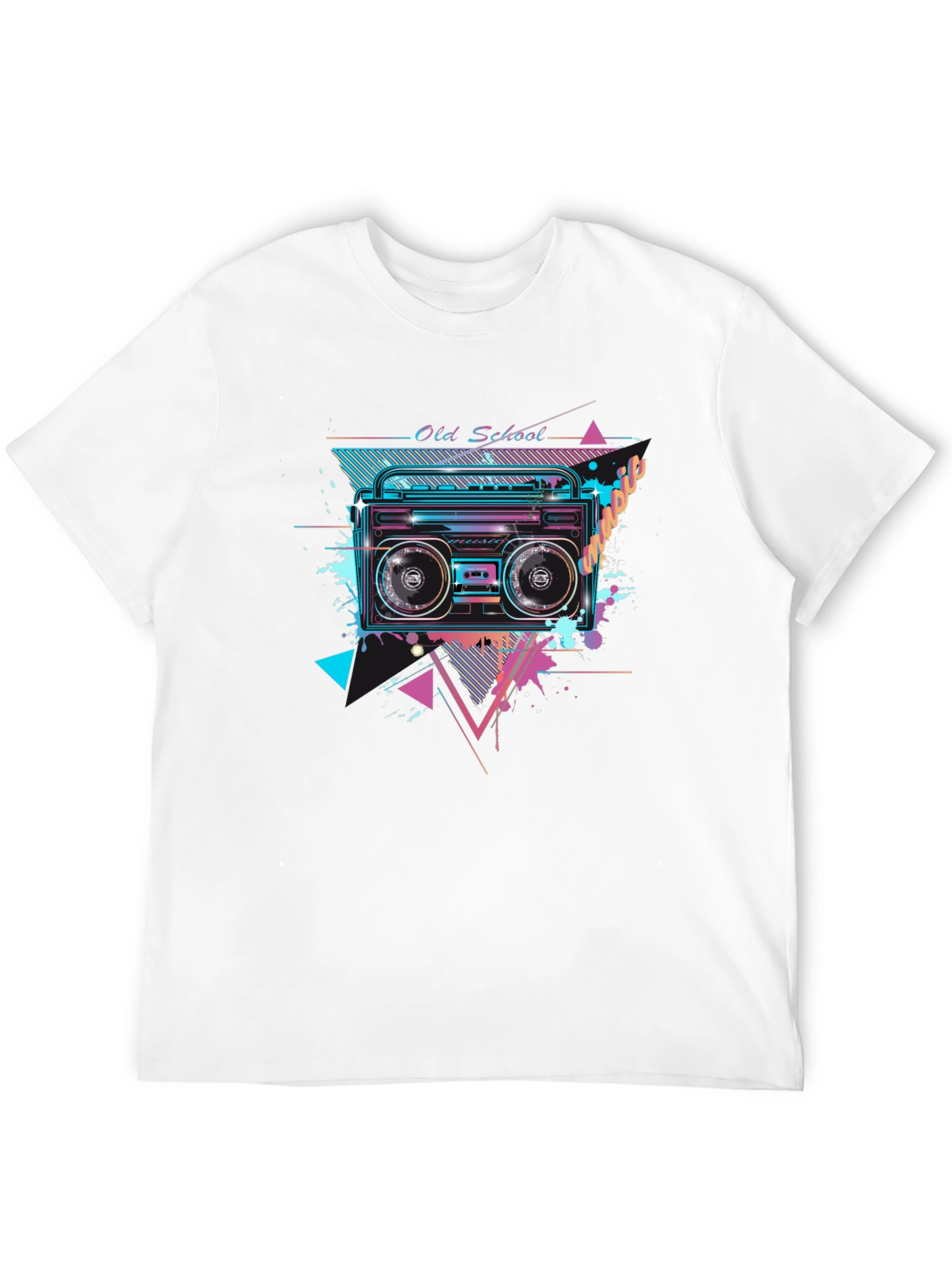 Retro Boombox Graphic Tee