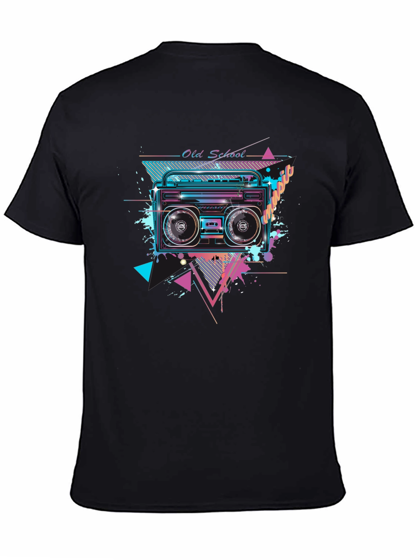 Retro Boombox Graphic Tee