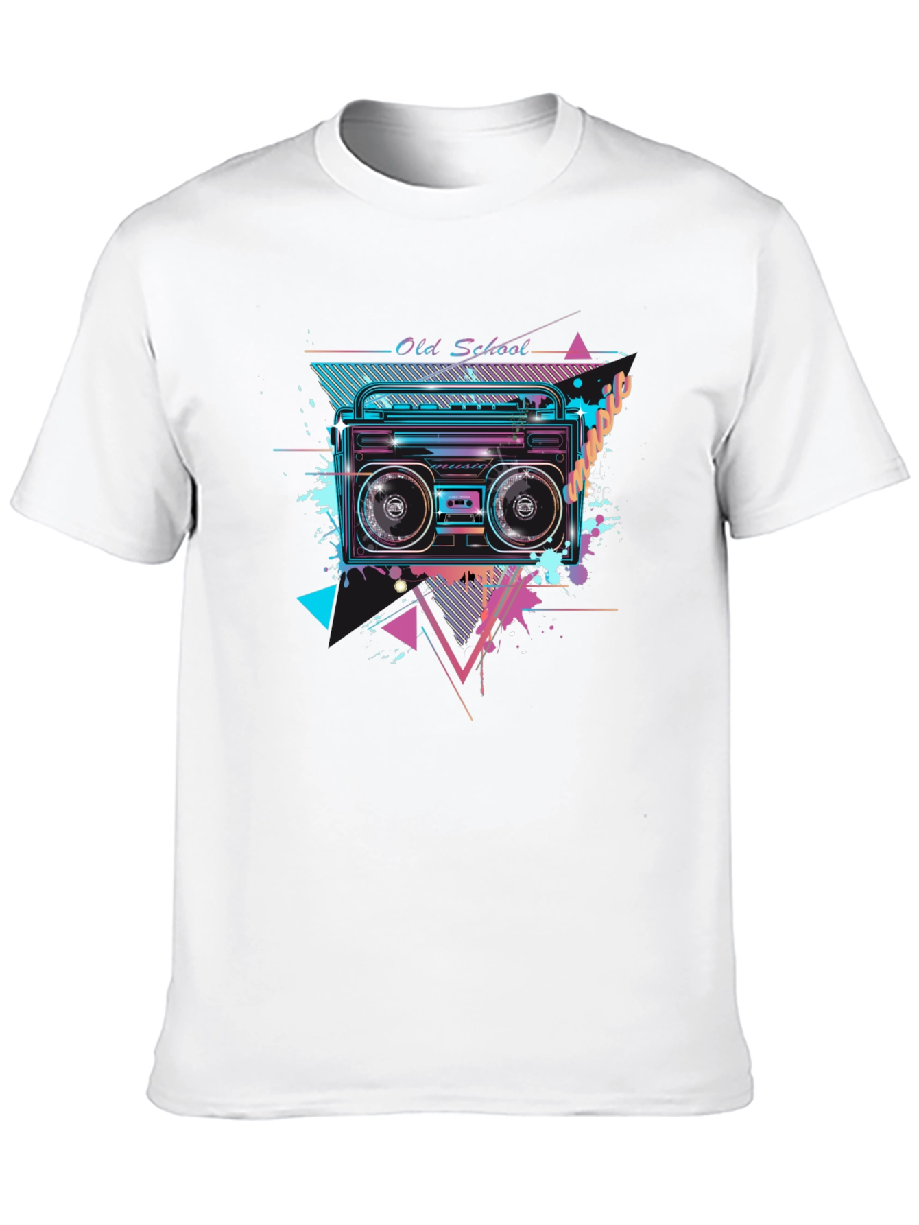 Retro Boombox Graphic Tee