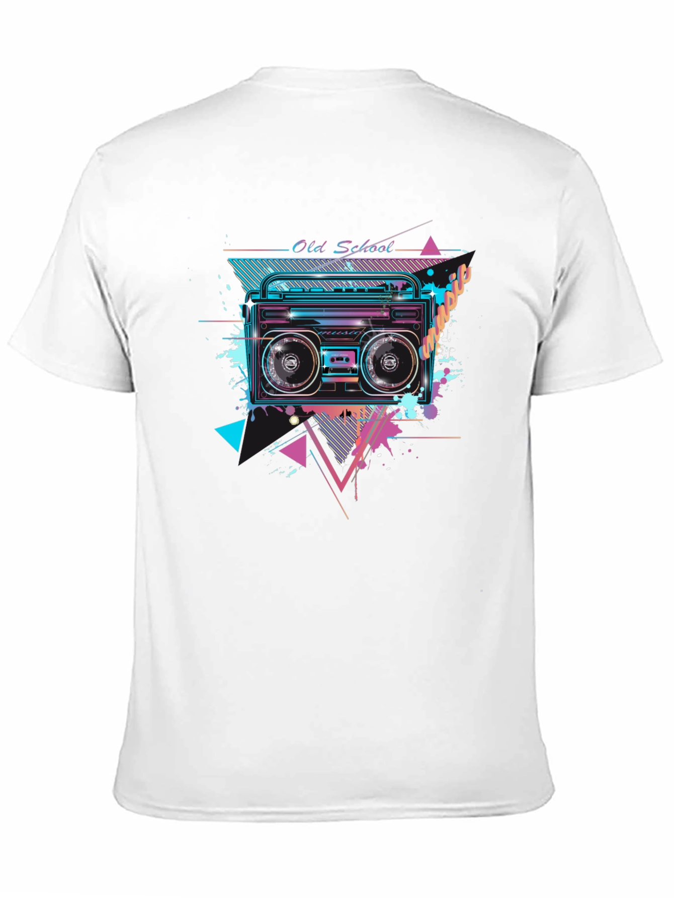Retro Boombox Graphic Tee