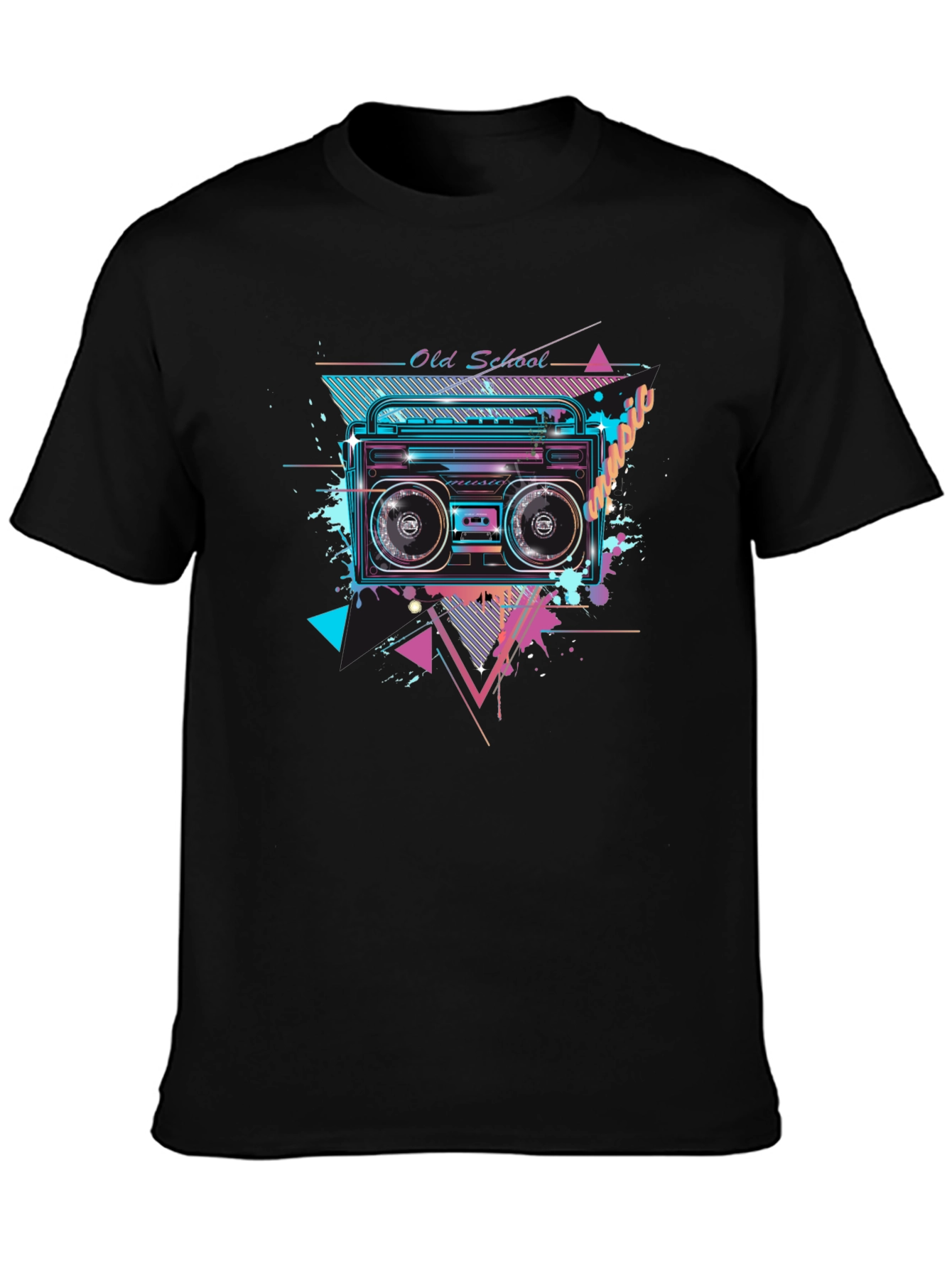 Retro Boombox Graphic Tee