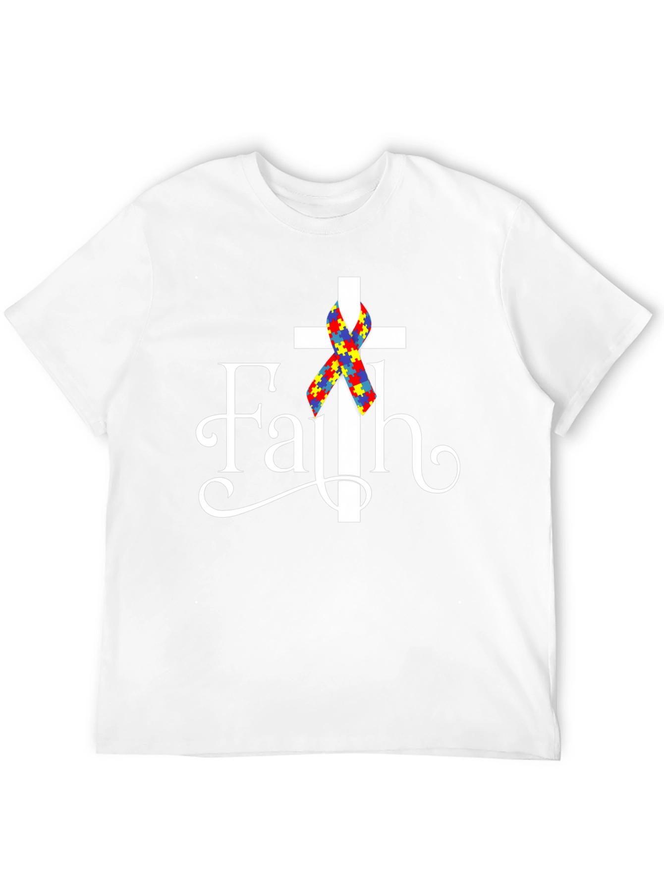 Faith Autism Awareness T-Shirt