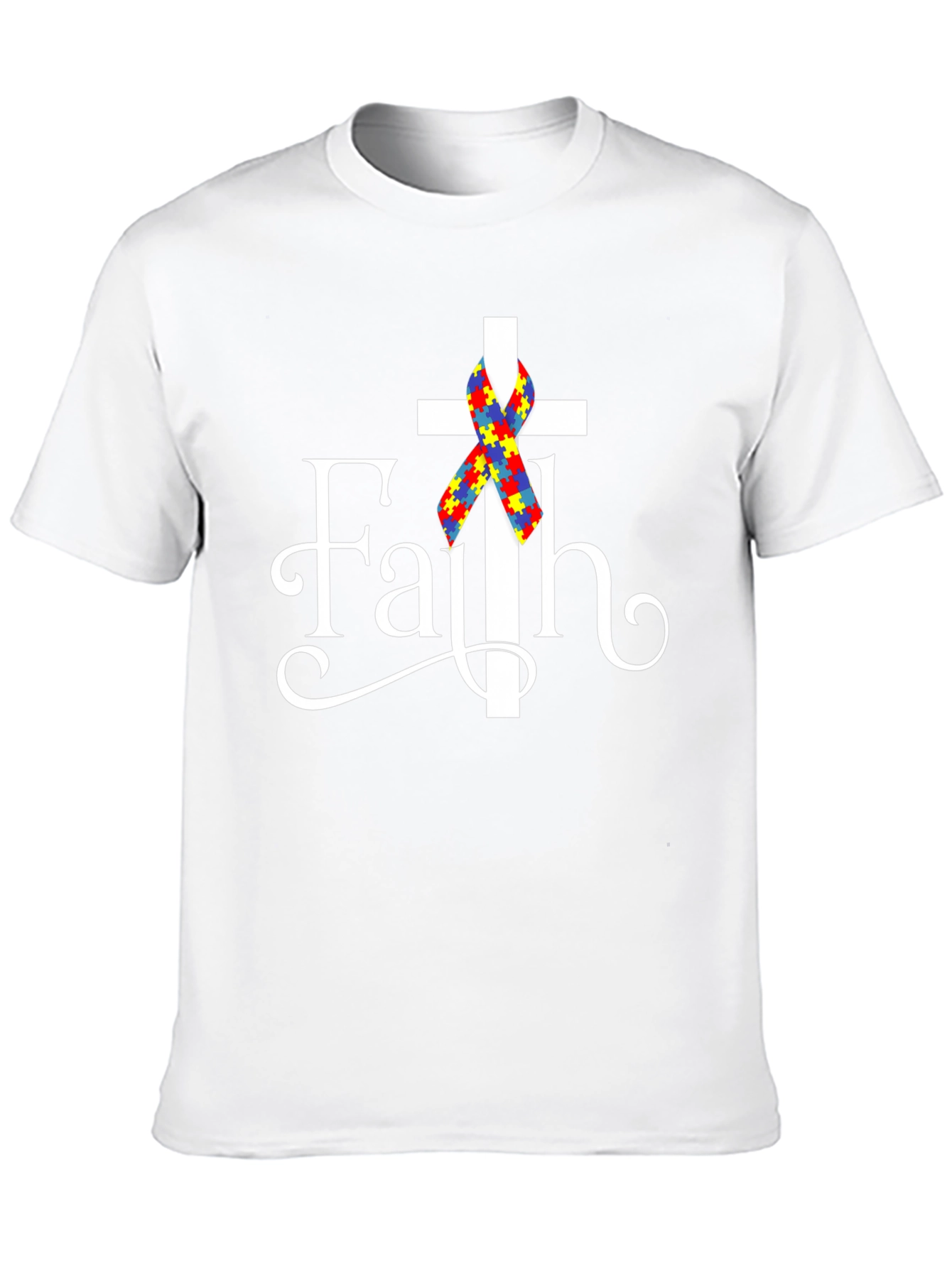 Faith Autism Awareness T-Shirt