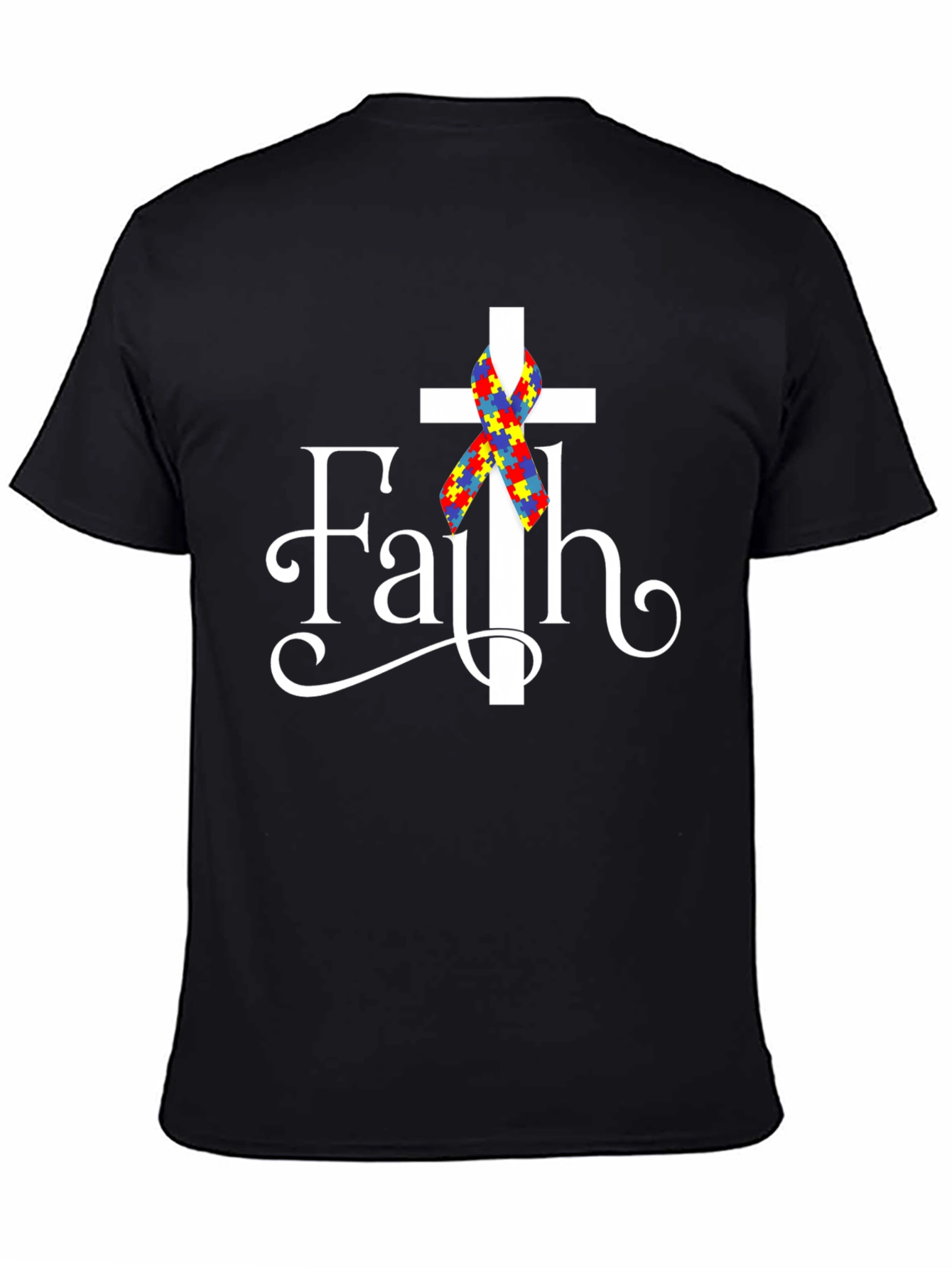 Faith Autism Awareness T-Shirt