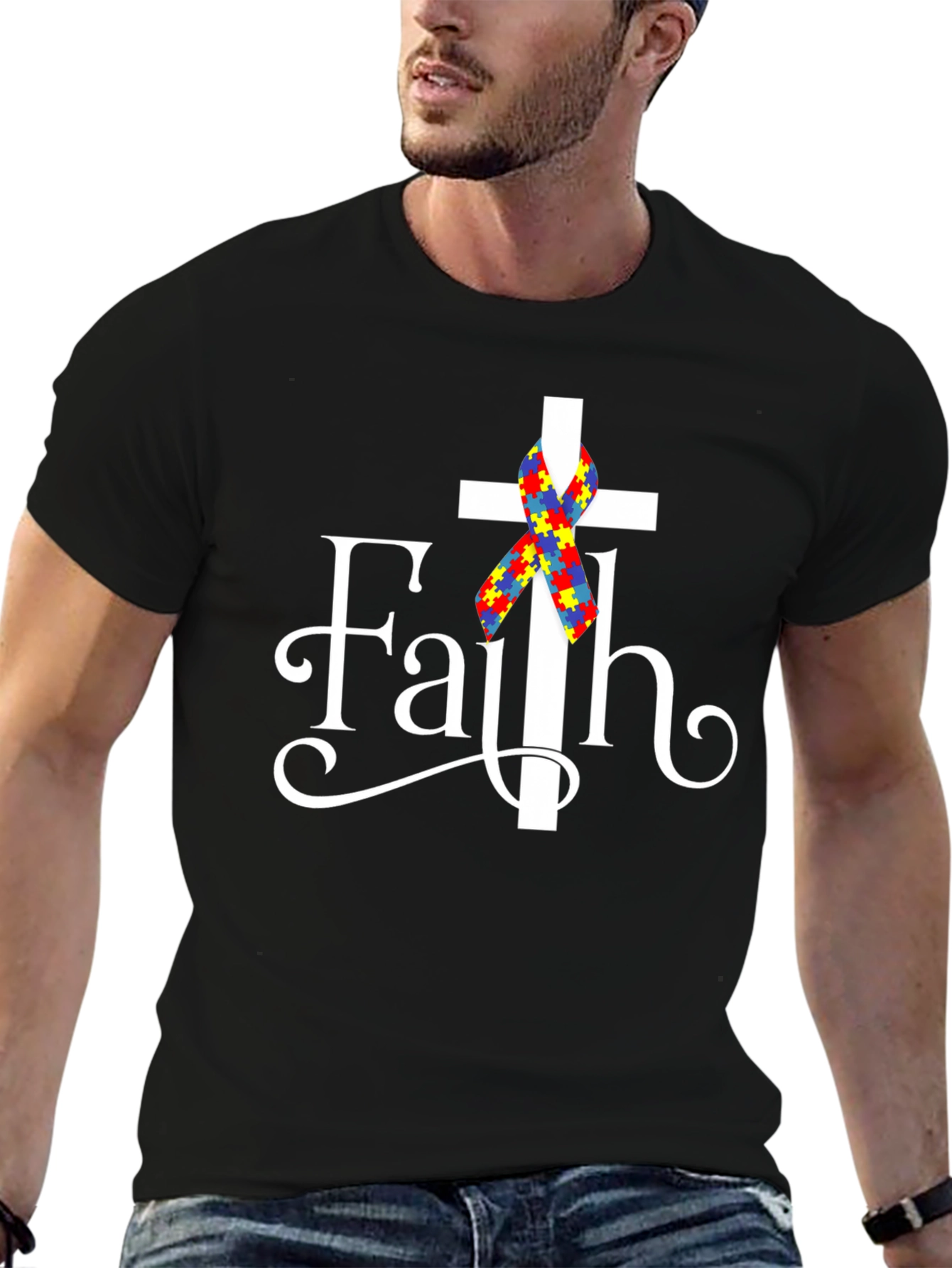 Faith Autism Awareness T-Shirt