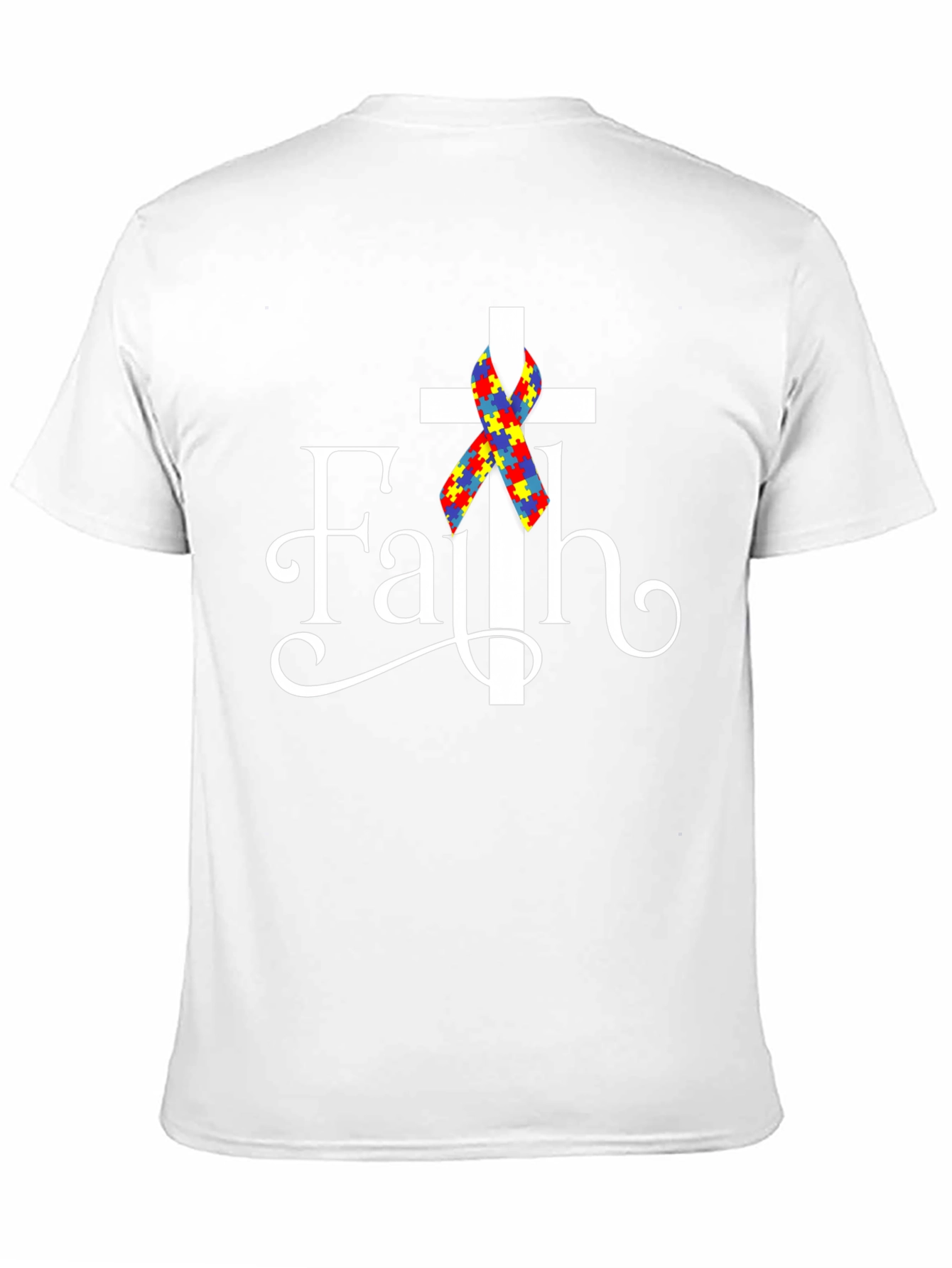 Faith Autism Awareness T-Shirt