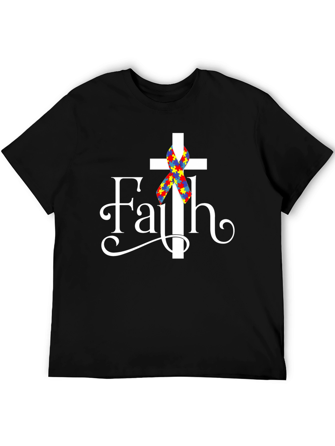 Faith Autism Awareness T-Shirt