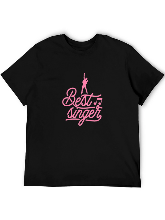 Best Singer Black T-Shirt