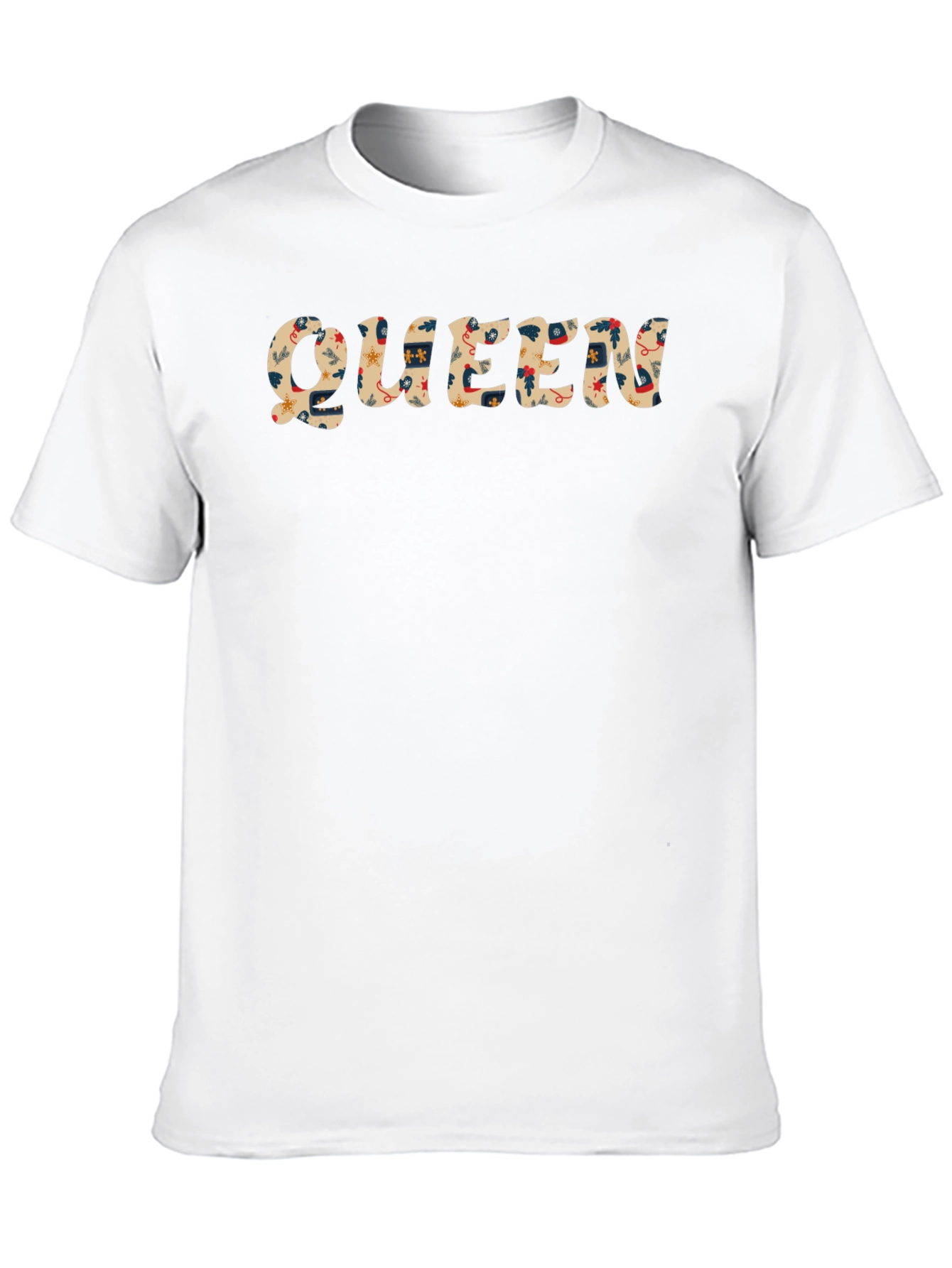 Queen Graphic Print Black T-Shirt