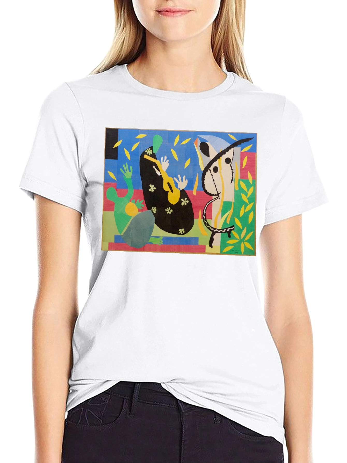 Abstract Art T-Shirt - Henri Matisse Inspired