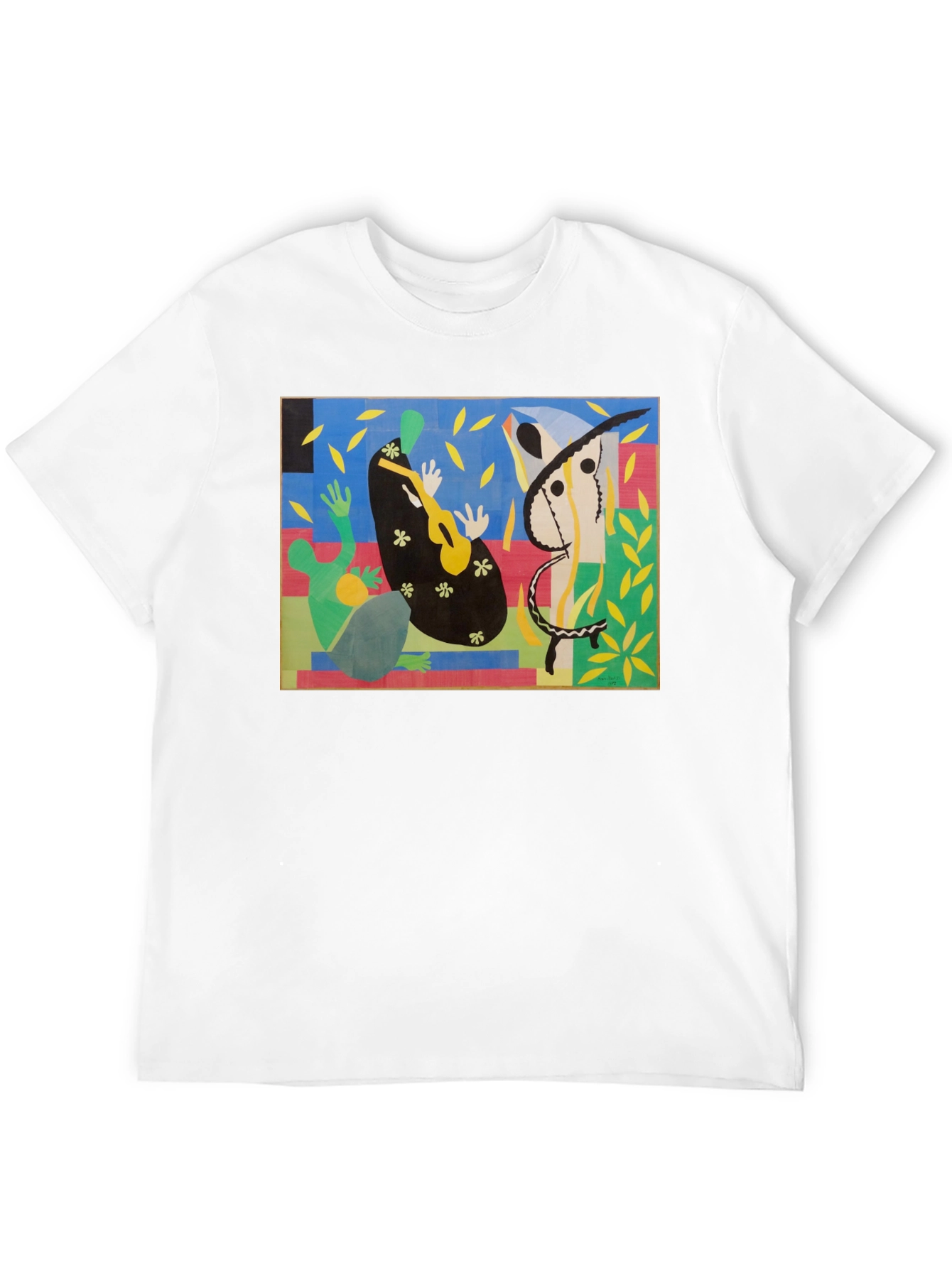 Abstract Art T-Shirt - Henri Matisse Inspired