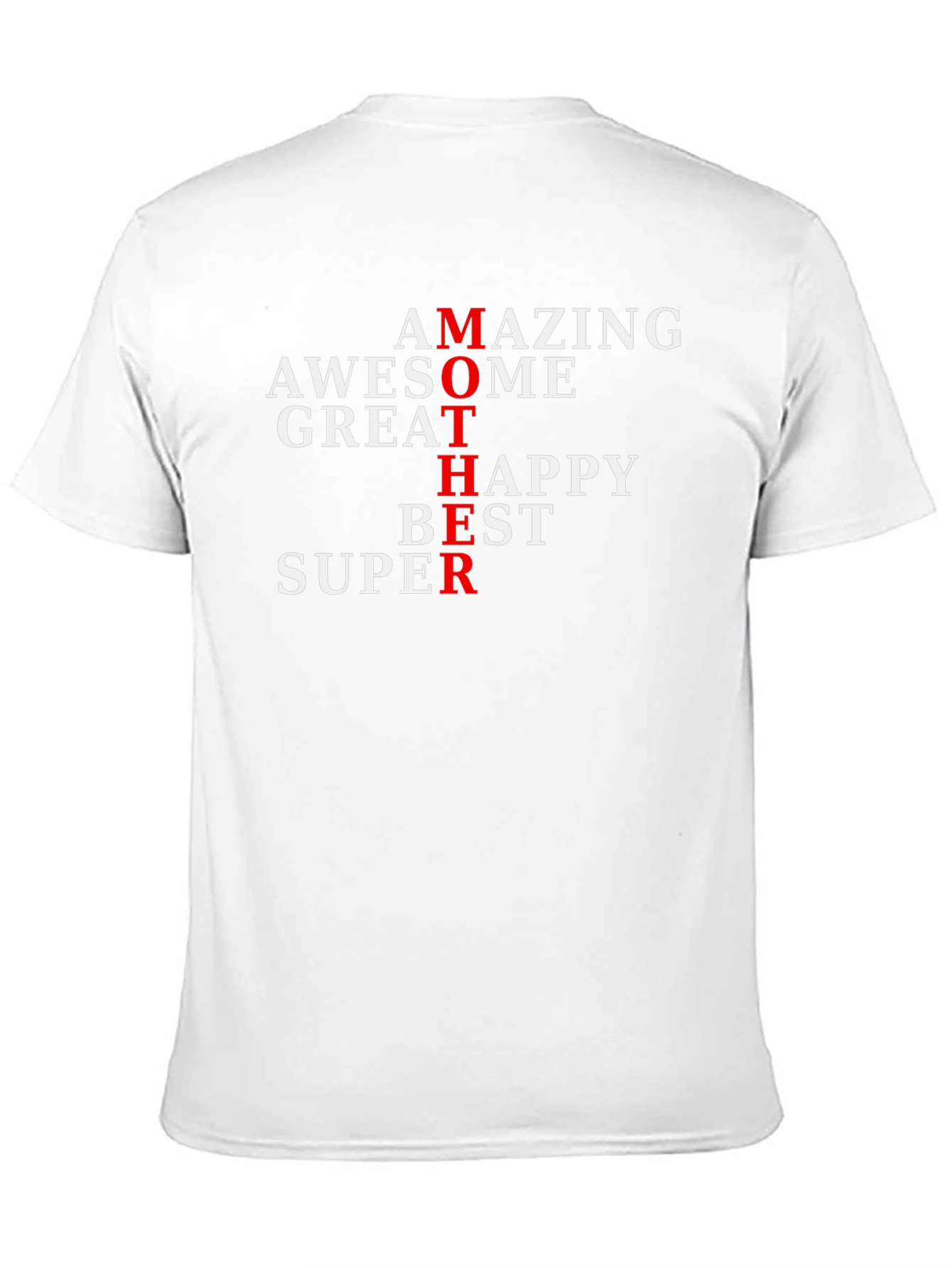 Amazing Mother Graphic Tee - Black