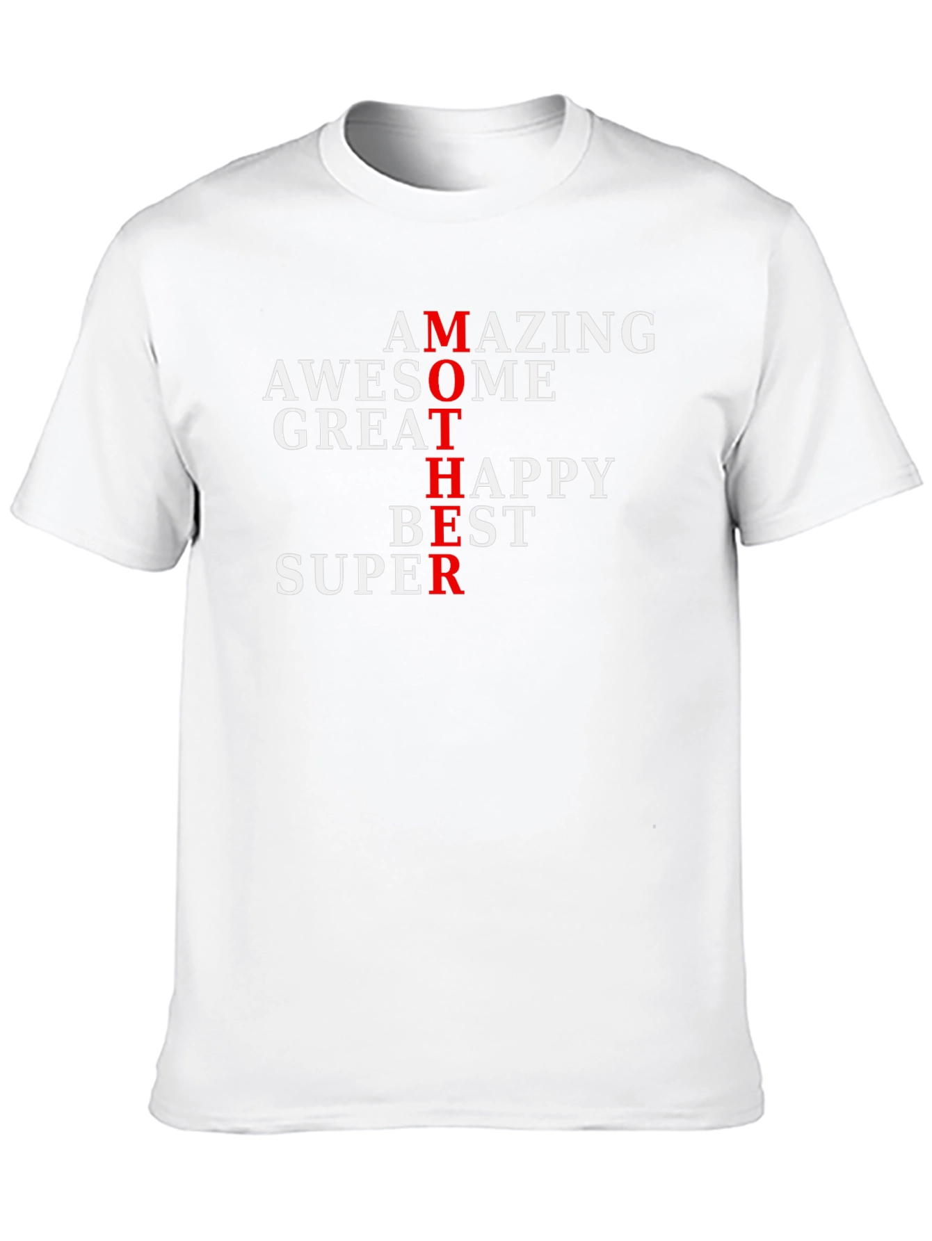 Amazing Mother Graphic Tee - Black