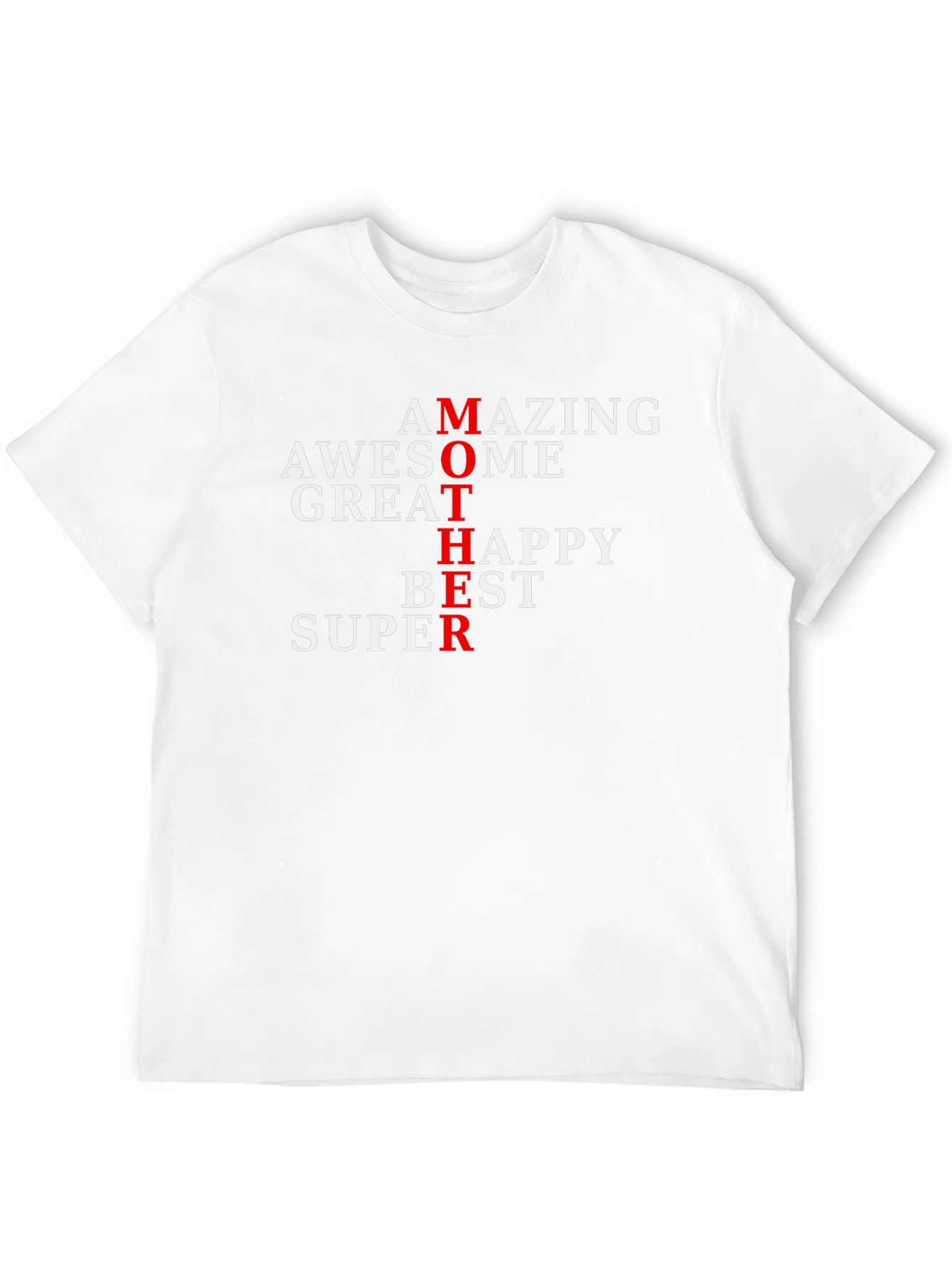 Amazing Mother Graphic Tee - Black