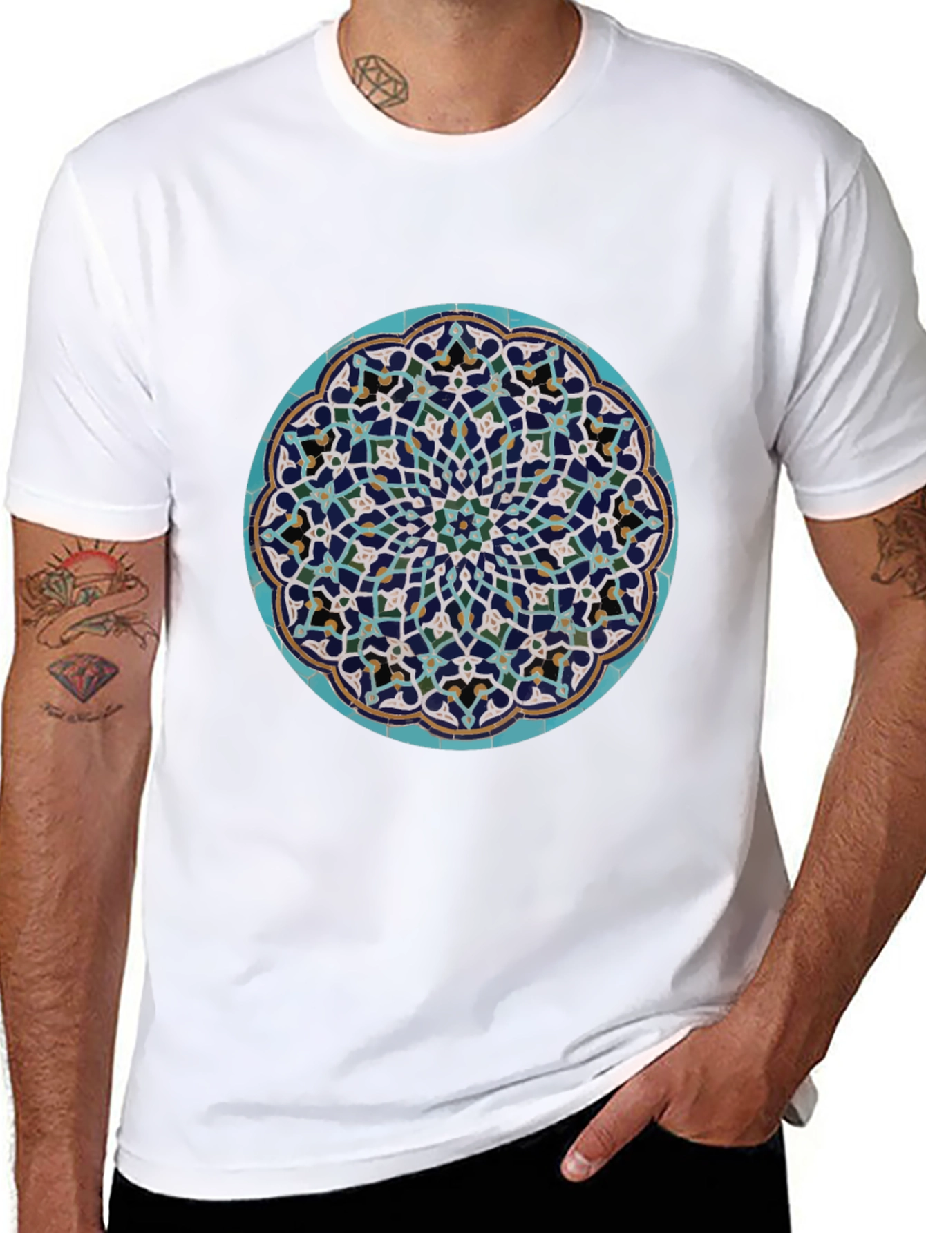 Geometric Medallion T-Shirt