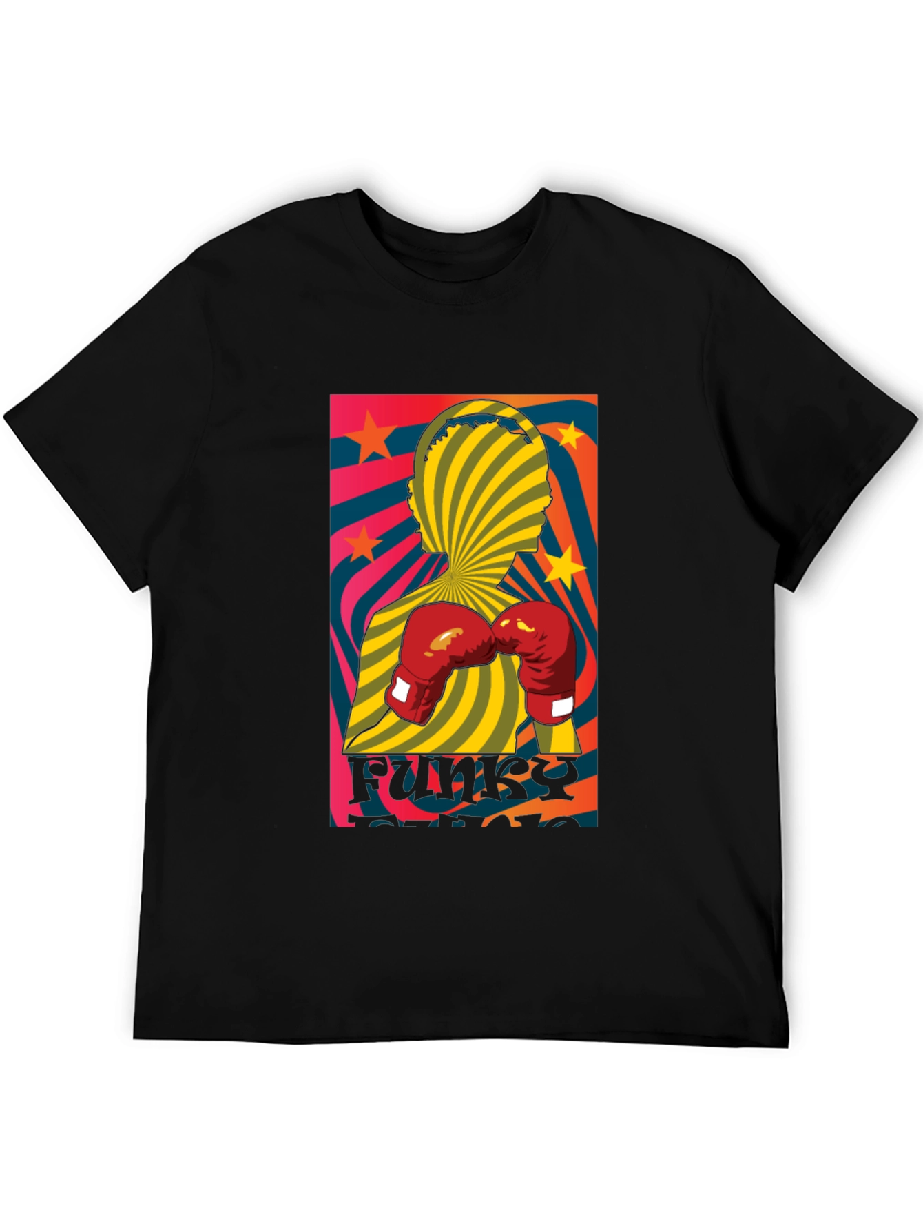 Funky Boxer Graphic T-Shirt