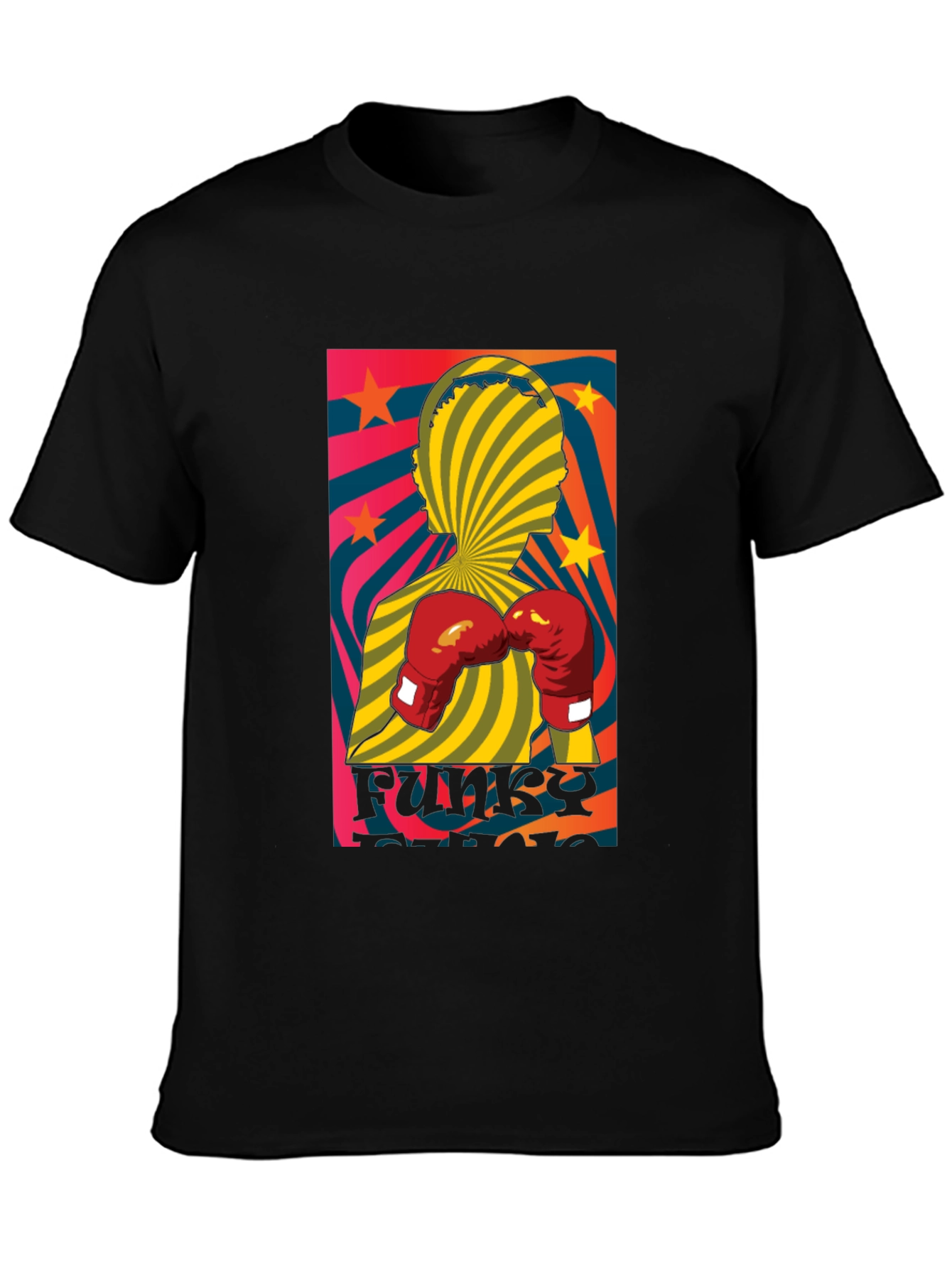Funky Boxer Graphic T-Shirt