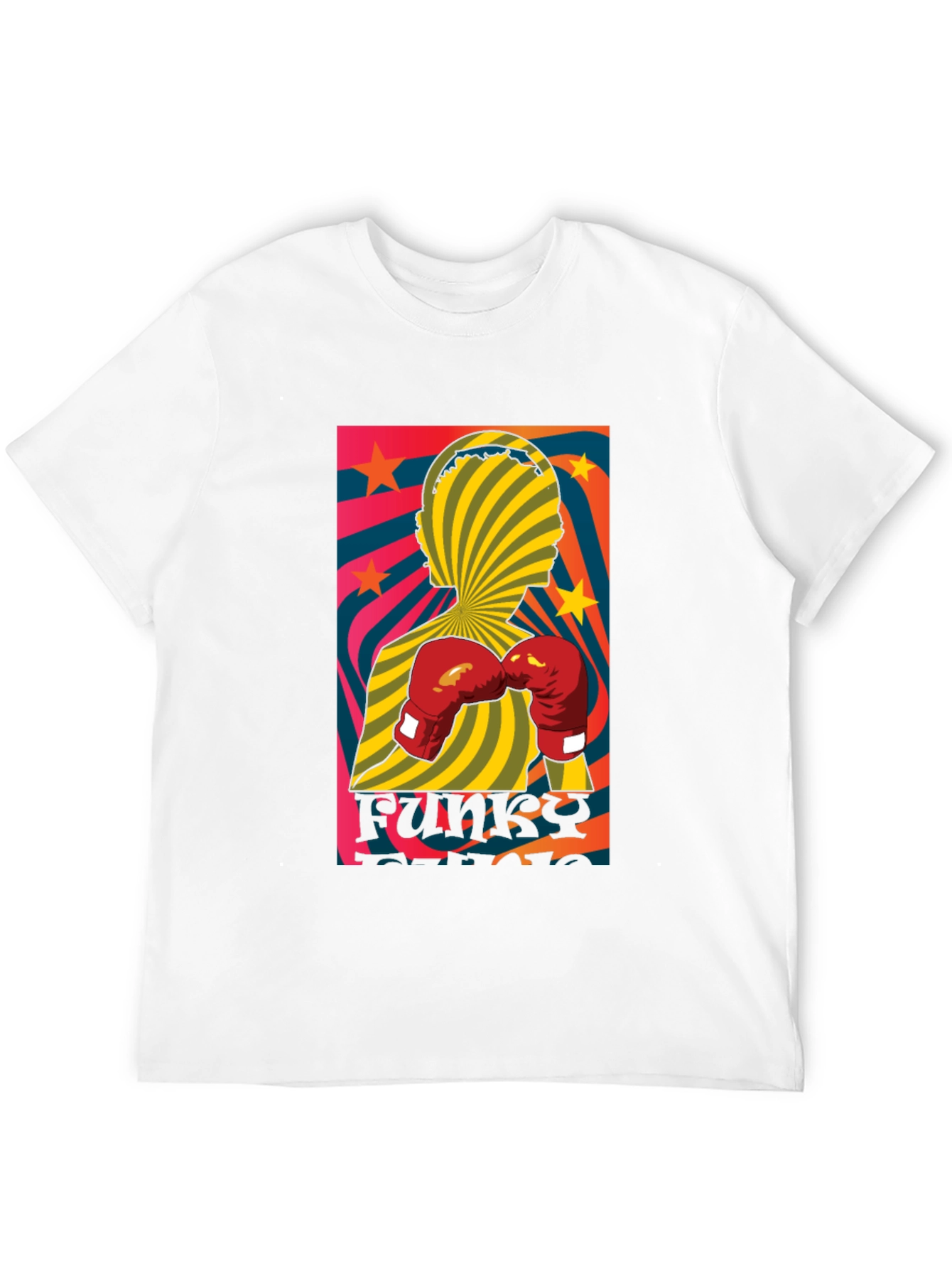Funky Boxer Graphic T-Shirt