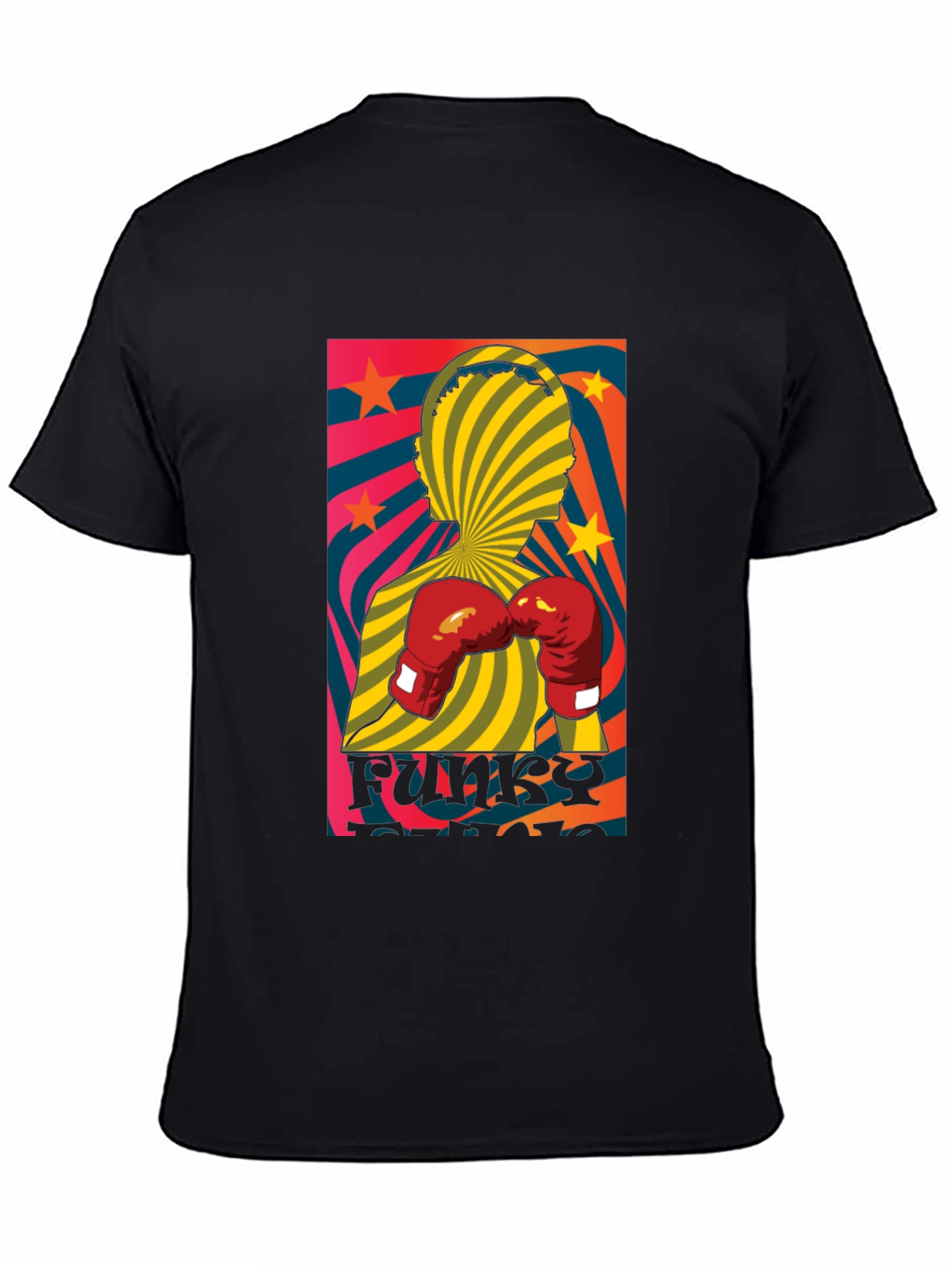 Funky Boxer Graphic T-Shirt