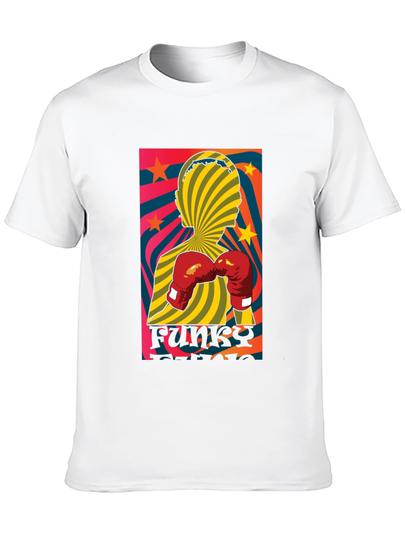 Funky Boxer Graphic T-Shirt