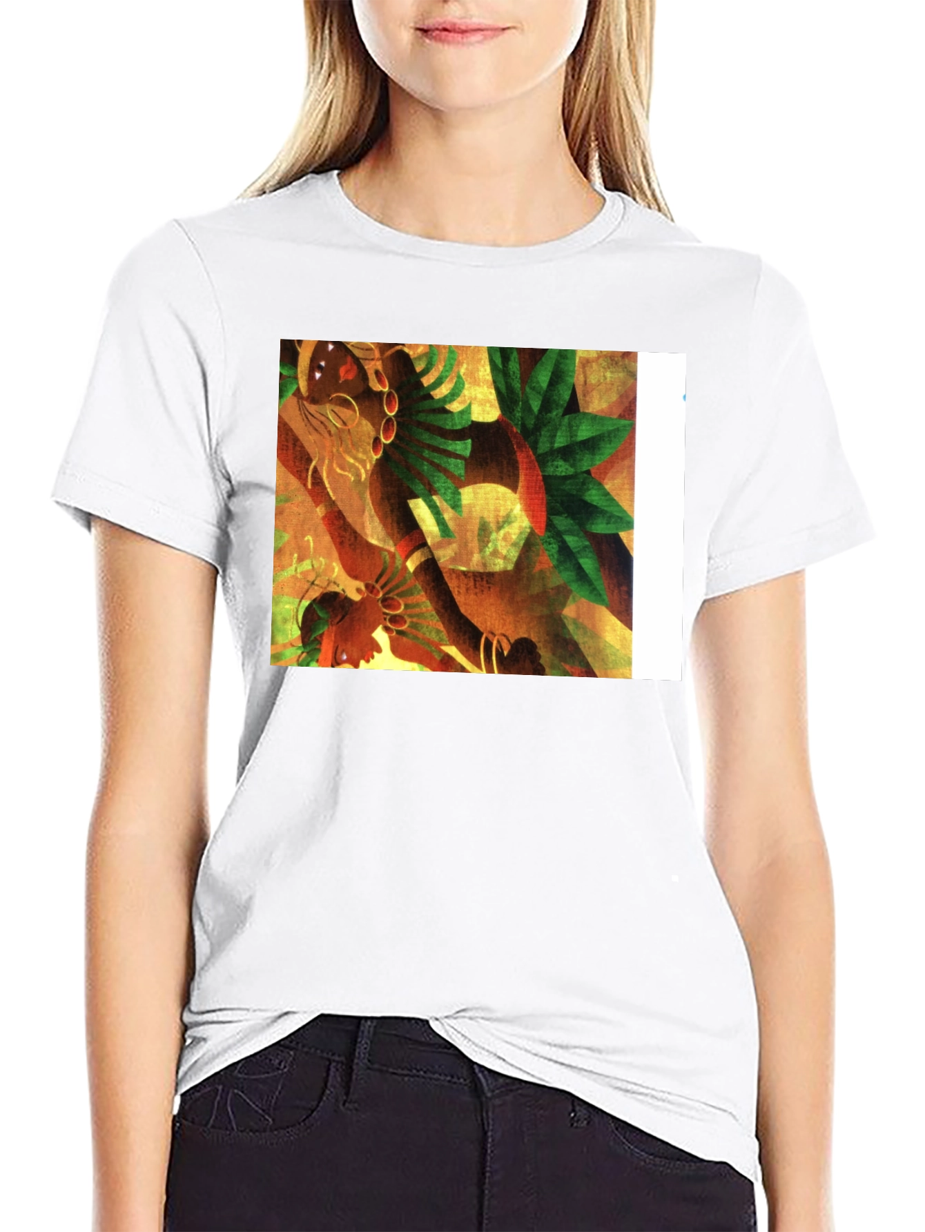 Graphic Tee:  Jungle Art Design