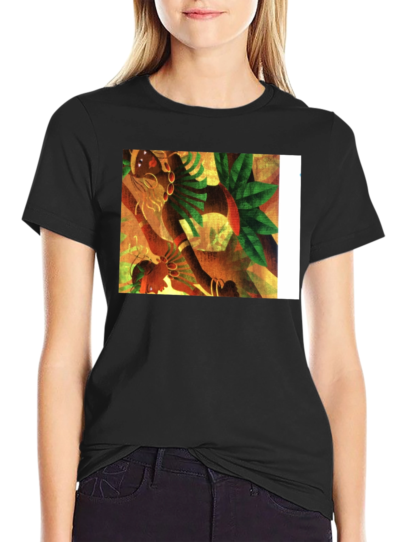 Graphic Tee:  Jungle Art Design