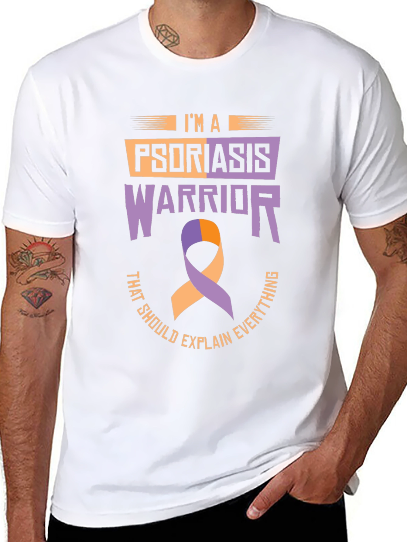 Psoriasis Warrior Awareness T-Shirt