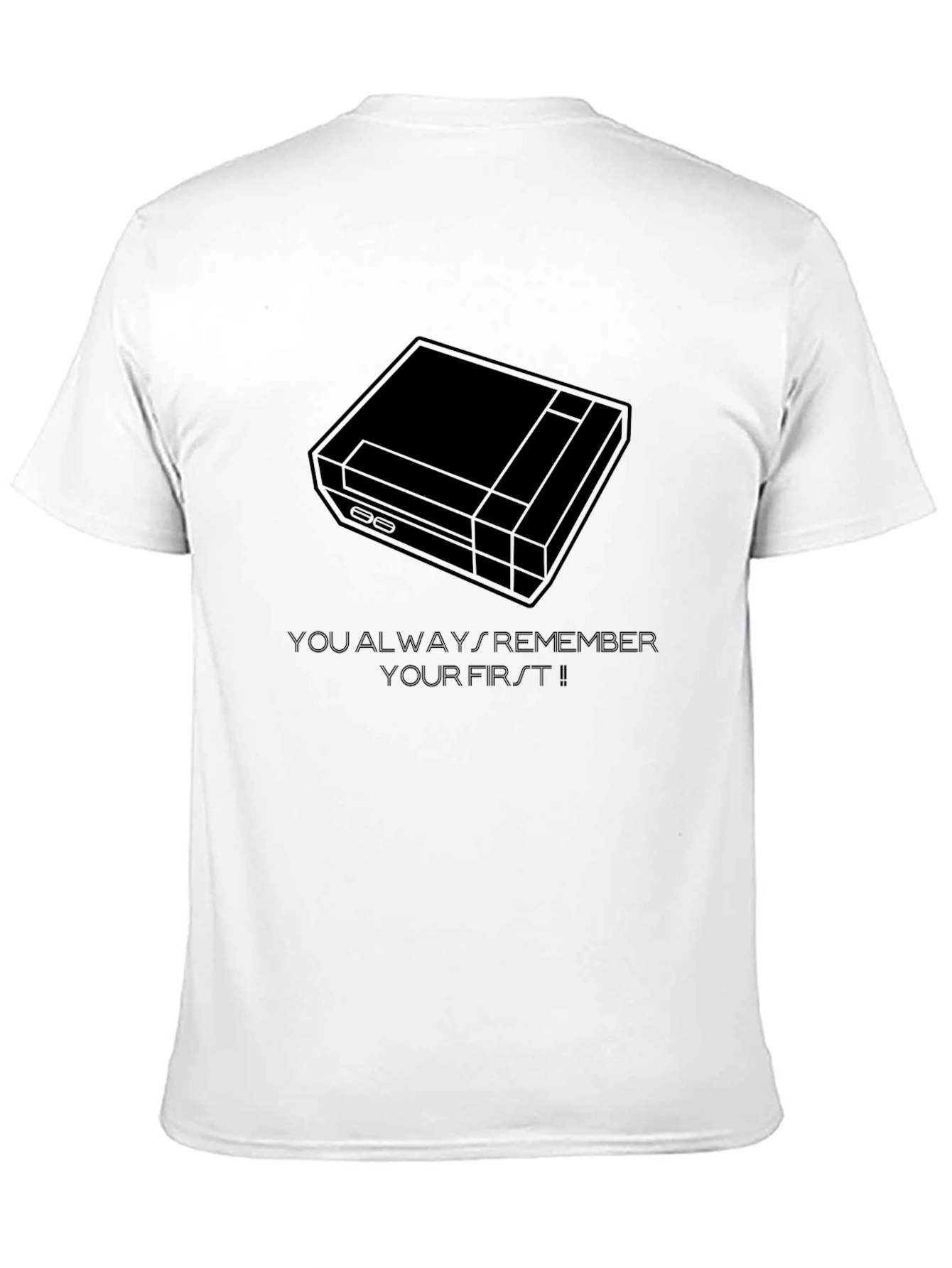 Retro Gaming T-Shirt - Your First! Console Design