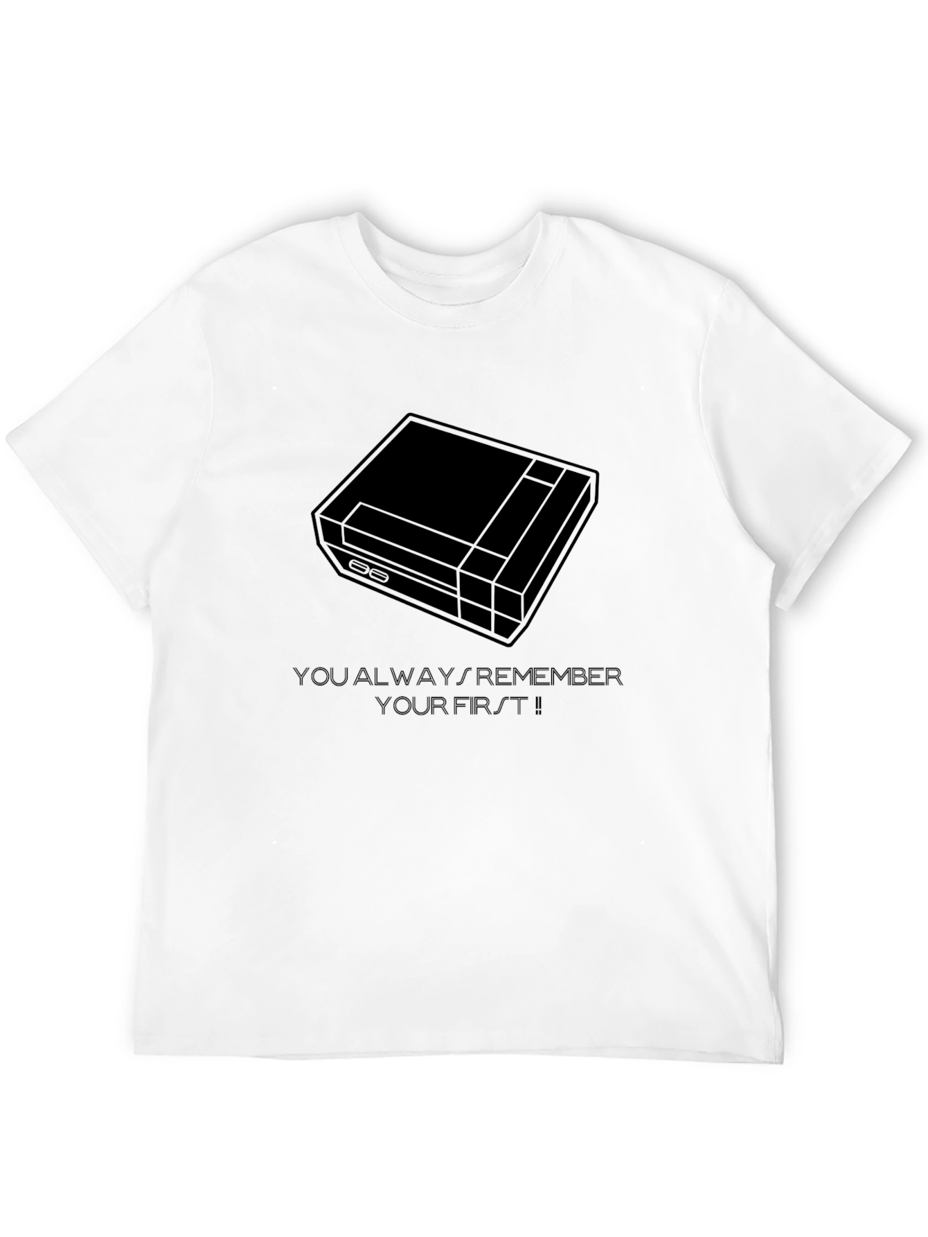 Retro Gaming T-Shirt - Your First! Console Design