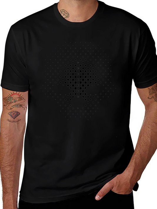 Mens Black Panther Halftone T-Shirt