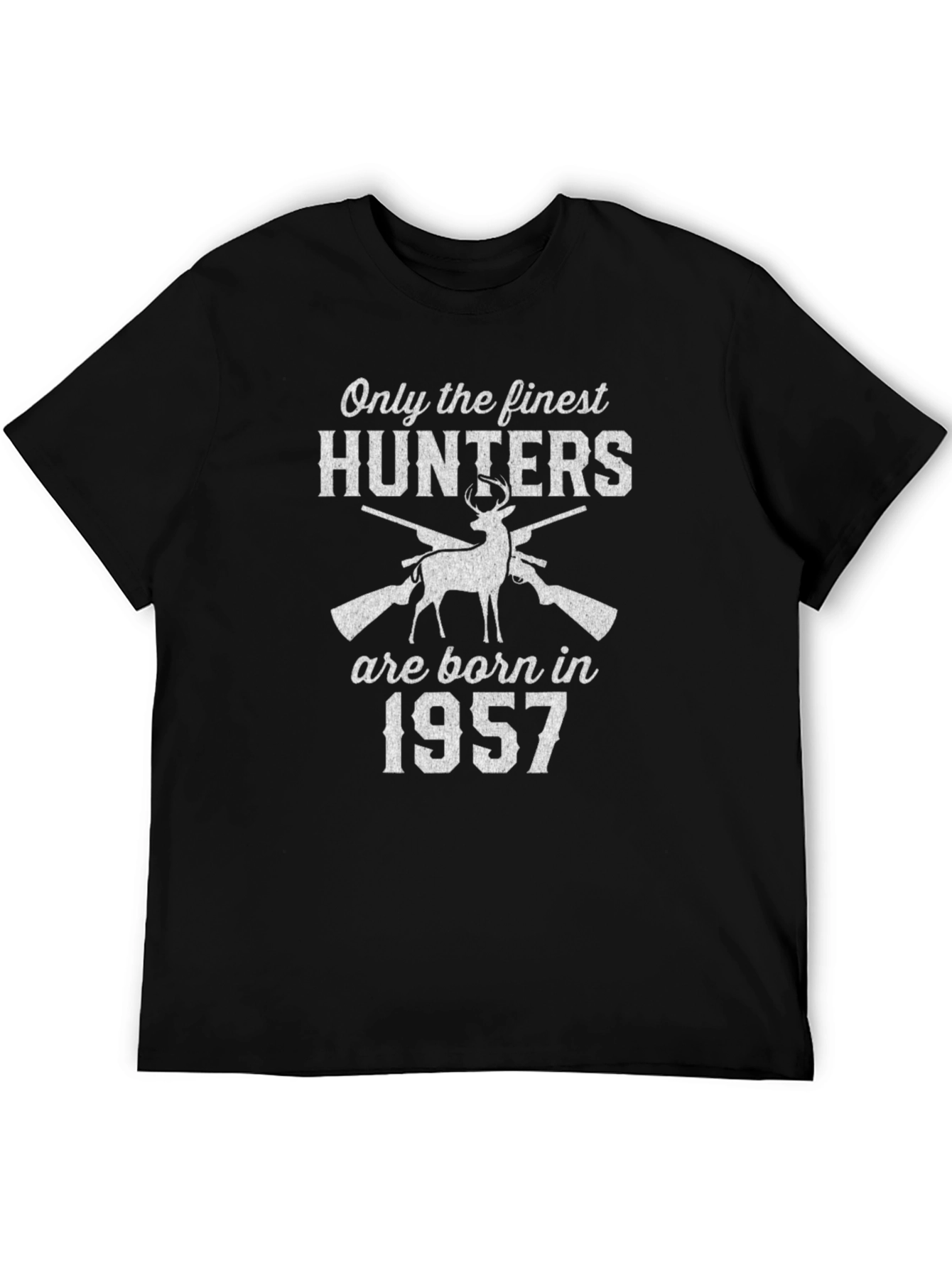 Hunters Born in 1957 T-Shirt Deer Hunting
