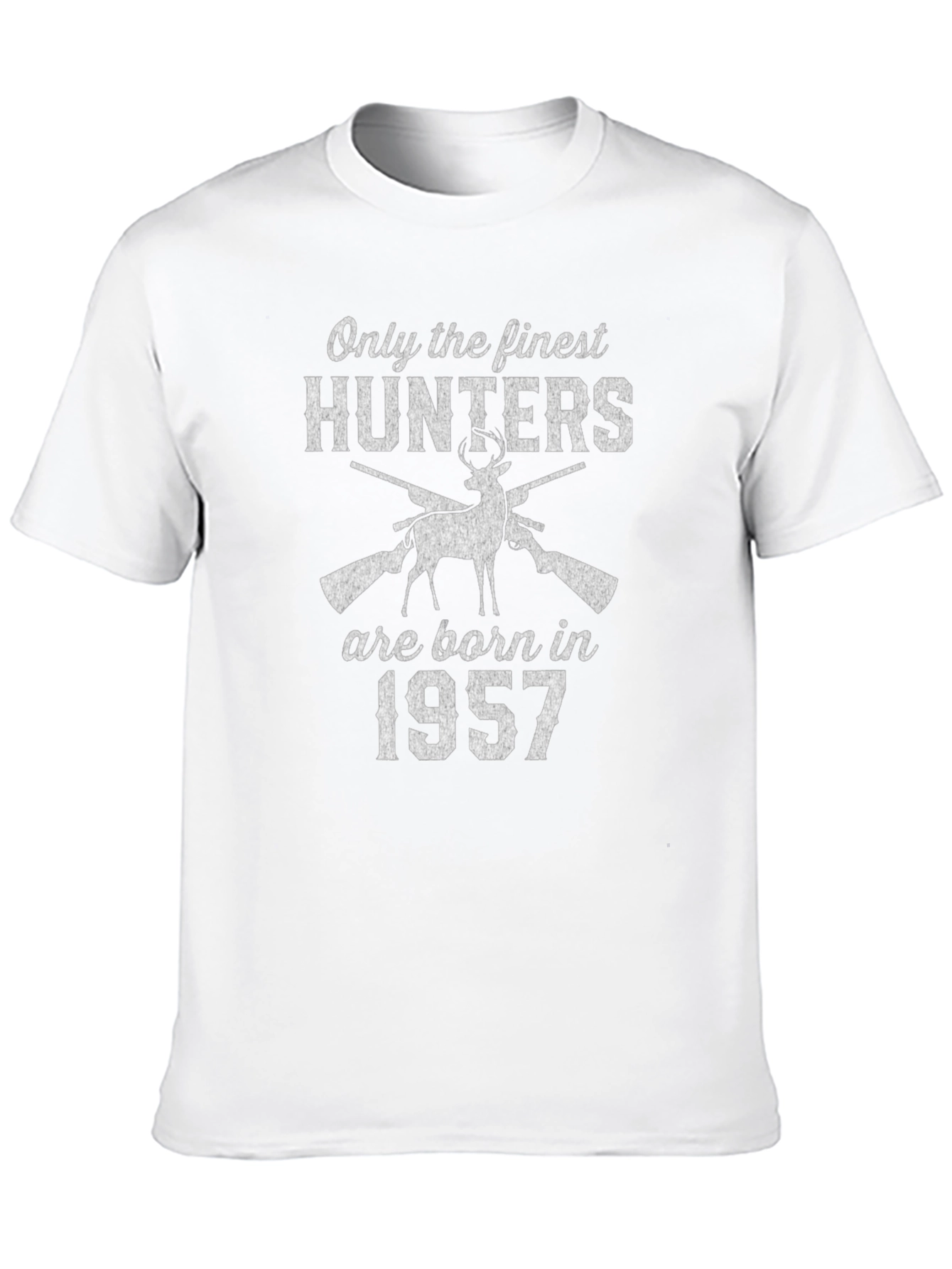 Hunters Born in 1957 T-Shirt Deer Hunting
