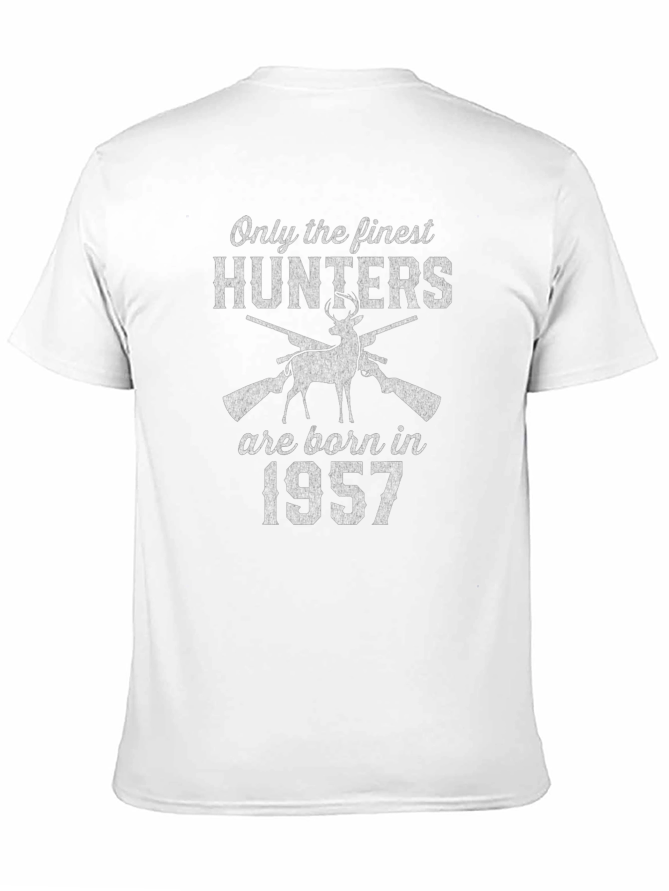 Hunters Born in 1957 T-Shirt Deer Hunting