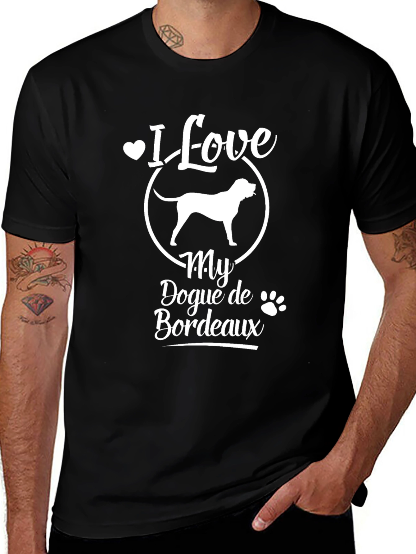I Love My Dogue de Bordeaux T-Shirt