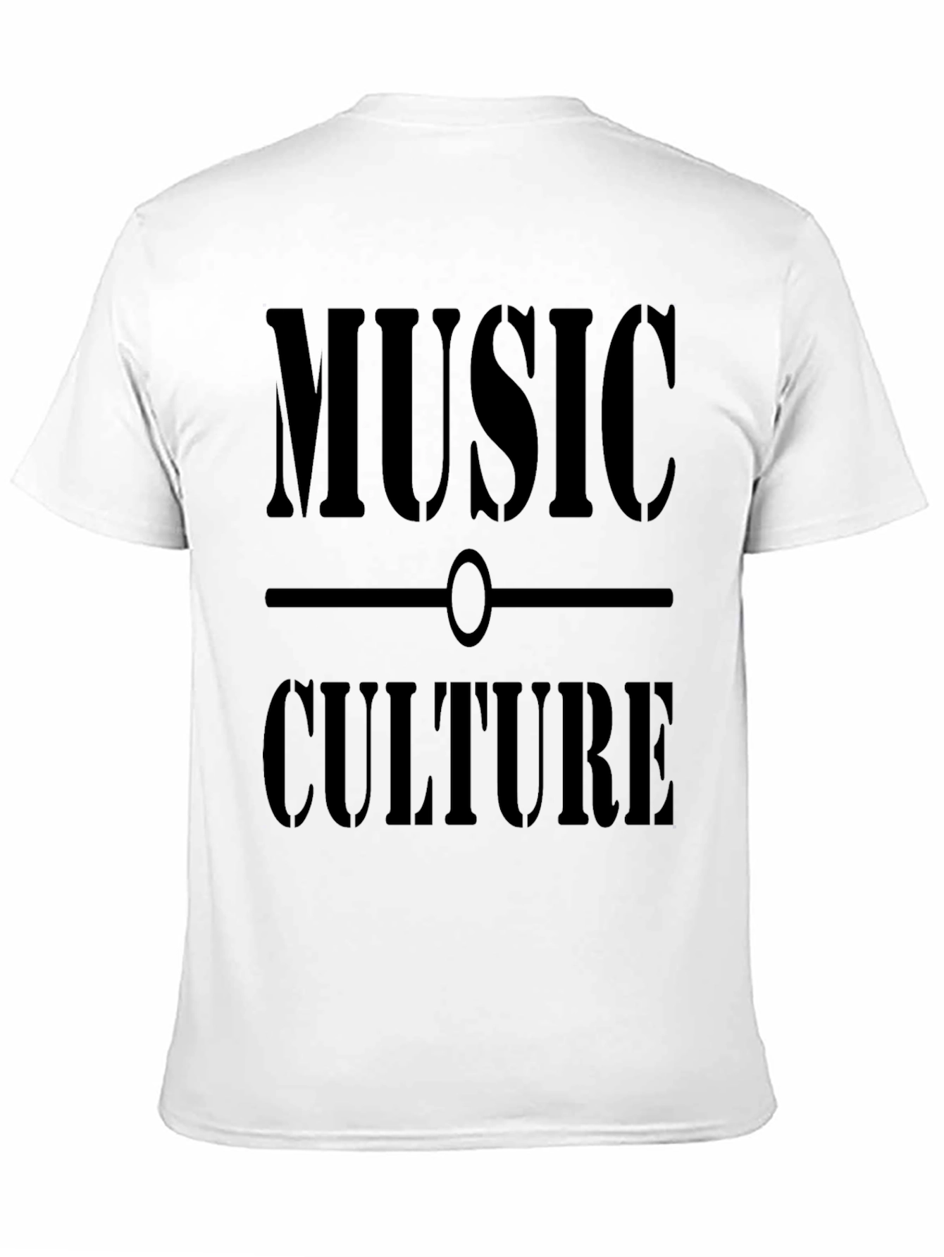 Music Culture Graphic Tee - Black