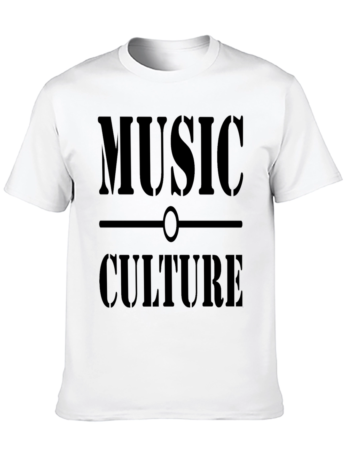 Music Culture Graphic Tee - Black