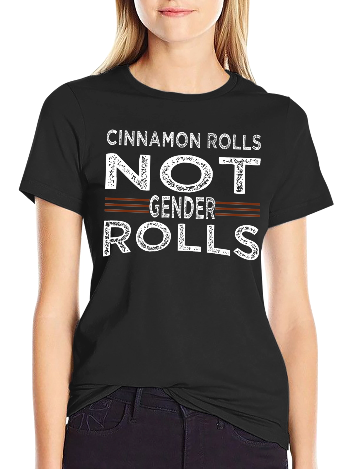Cinnamon Rolls Not Gender Roles Funny T-Shirt