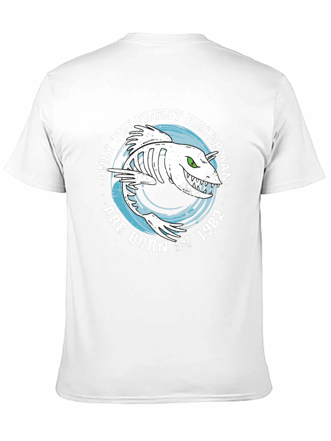 Finest Fisherman Born In 1982 T-Shirt
