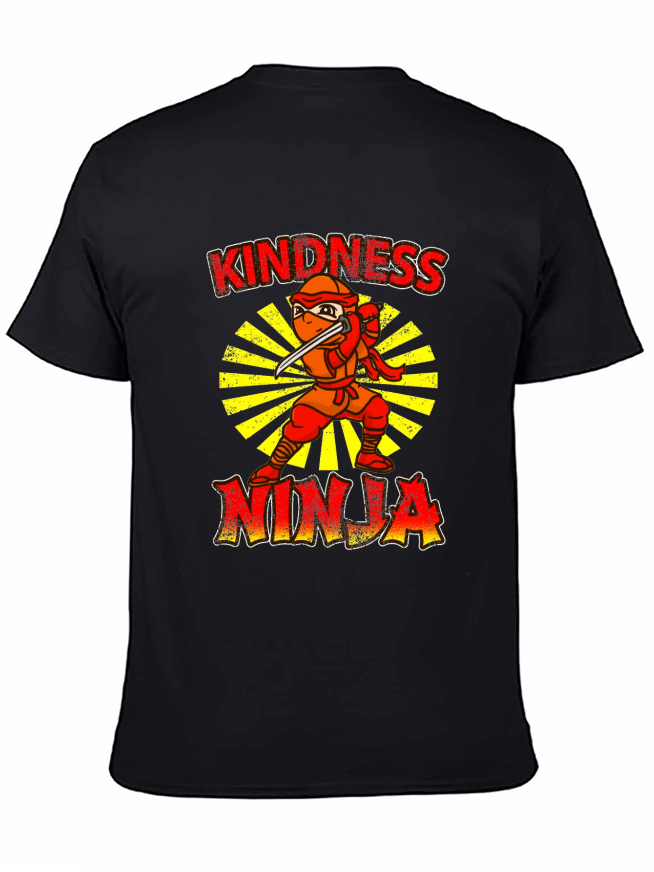 Kindness Ninja Black T-Shirt