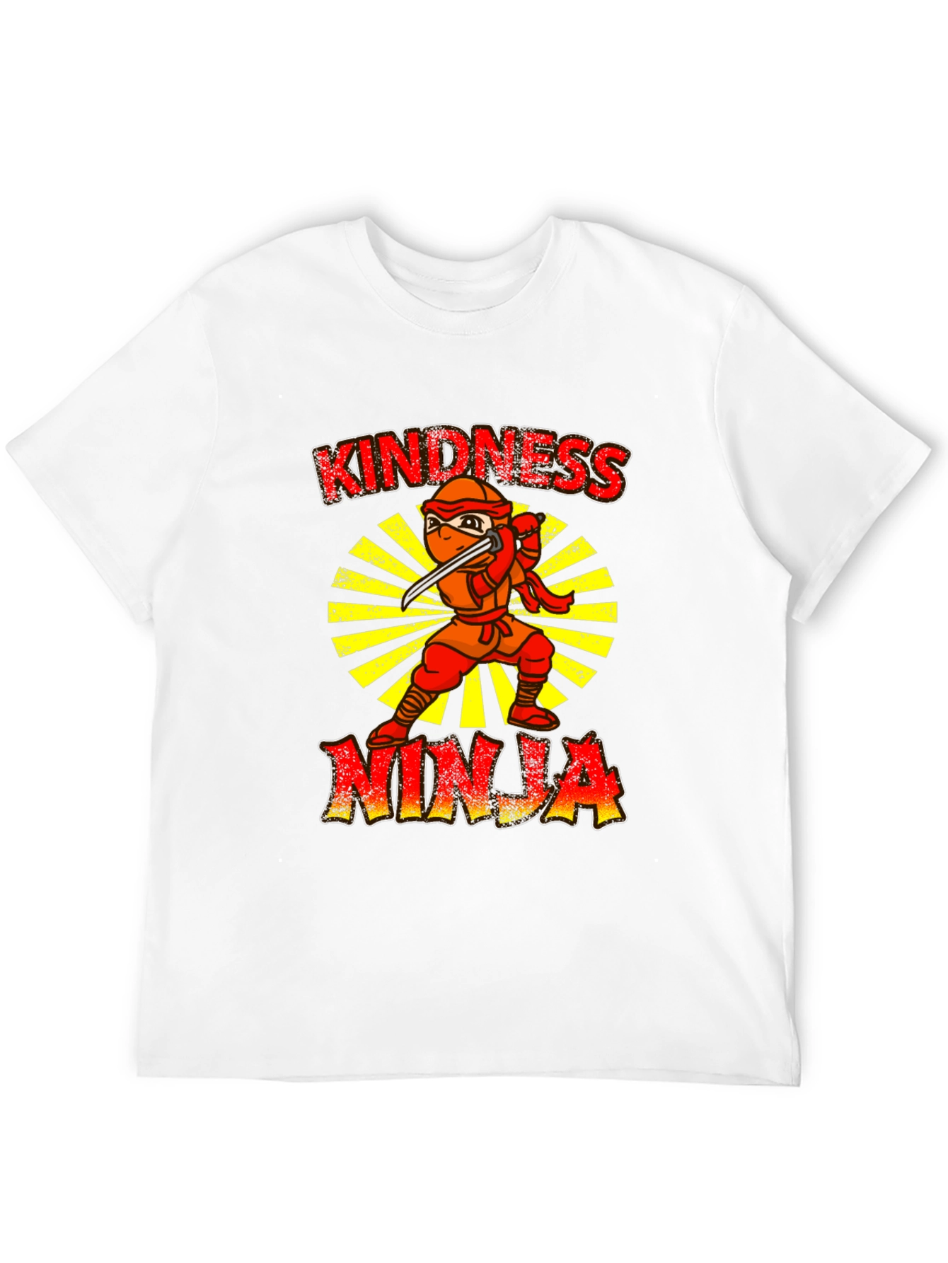 Kindness Ninja Black T-Shirt