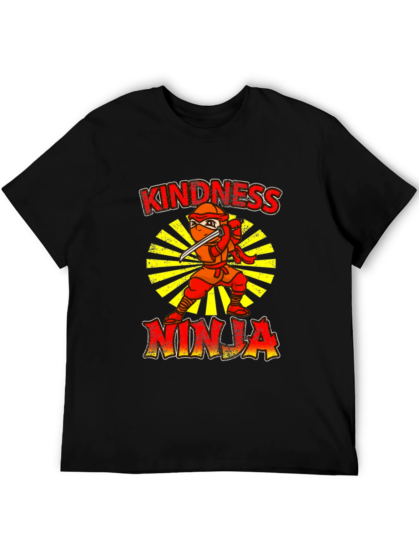 Kindness Ninja Black T-Shirt