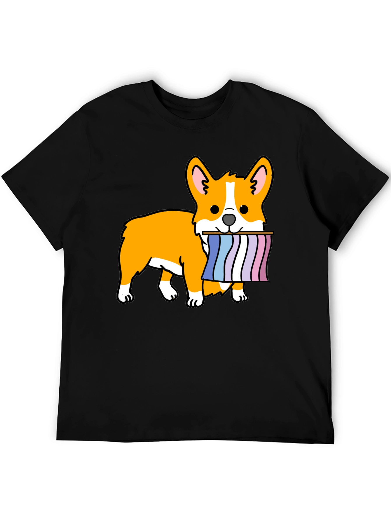Corgi LGBTQ+ Pride T-Shirt