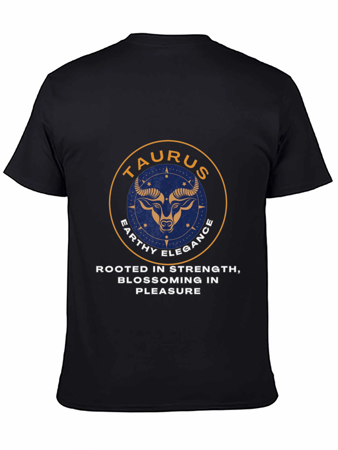 Taurus Zodiac Graphic Tee - Earthy Elegance Style