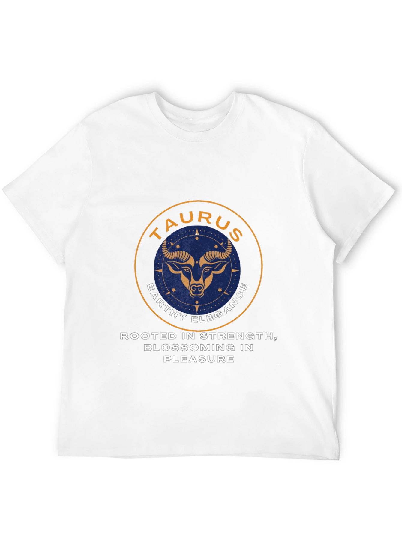 Taurus Zodiac Graphic Tee - Earthy Elegance Style