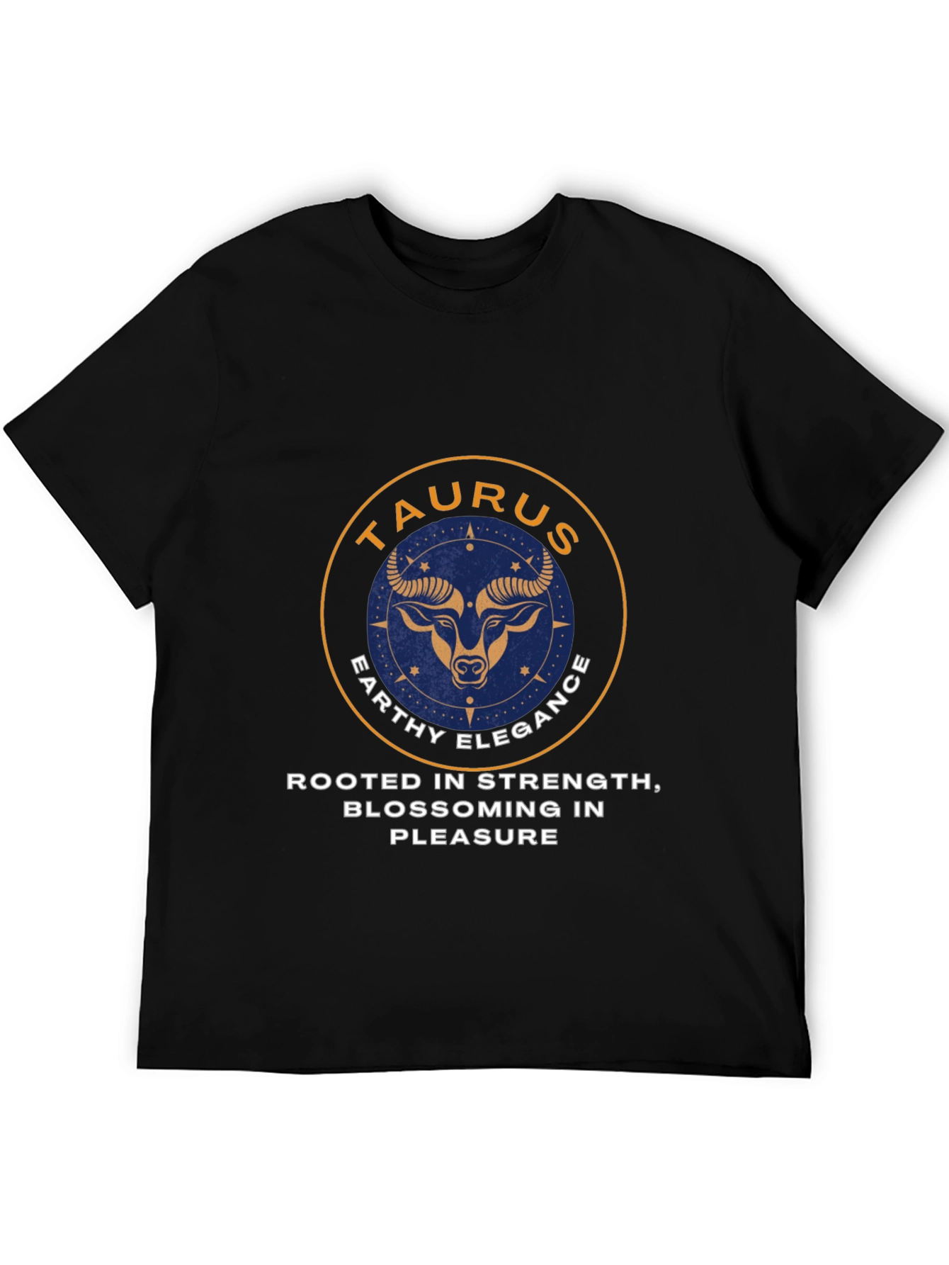 Taurus Zodiac Graphic Tee - Earthy Elegance Style